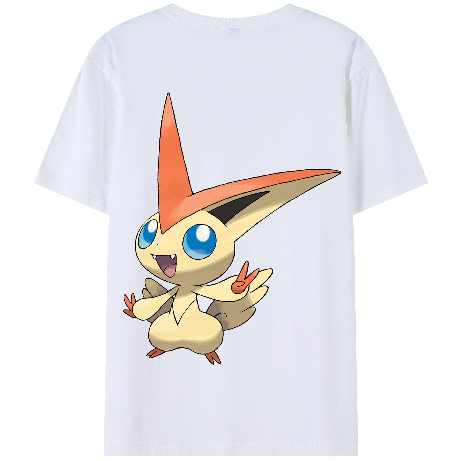 （画像用） ポケットモンスター Pokémon 綿100％半袖Tシャツ（背面プリント）