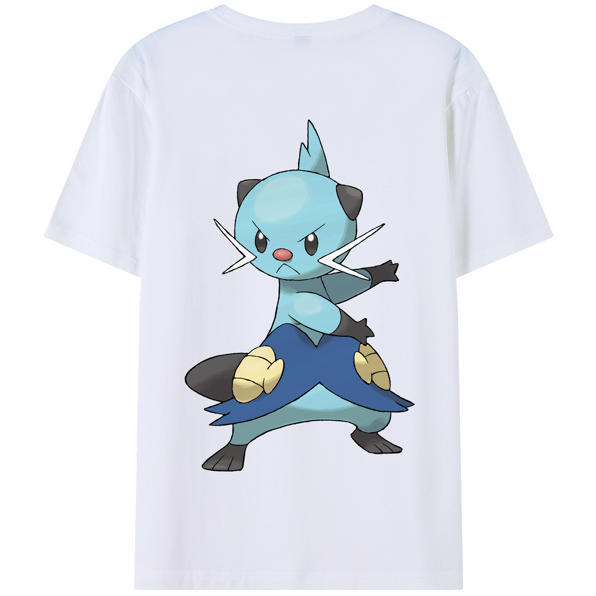 （画像用） ポケットモンスター Pokémon 綿100％半袖Tシャツ（背面プリント）