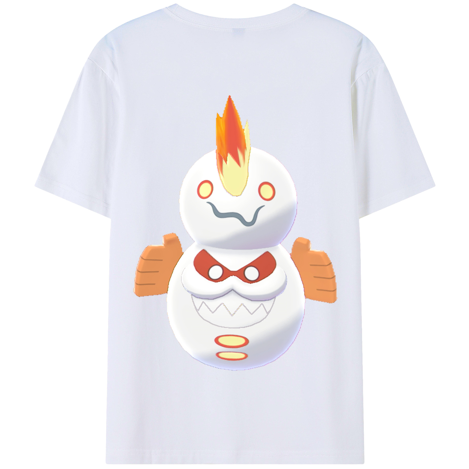 （画像用） ポケットモンスター Pokémon 綿100％半袖Tシャツ（背面プリント）