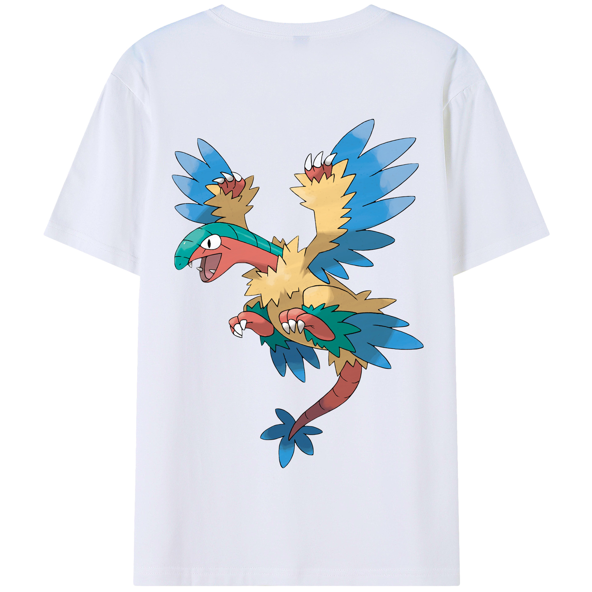 （画像用） ポケットモンスター Pokémon 綿100％半袖Tシャツ（背面プリント）