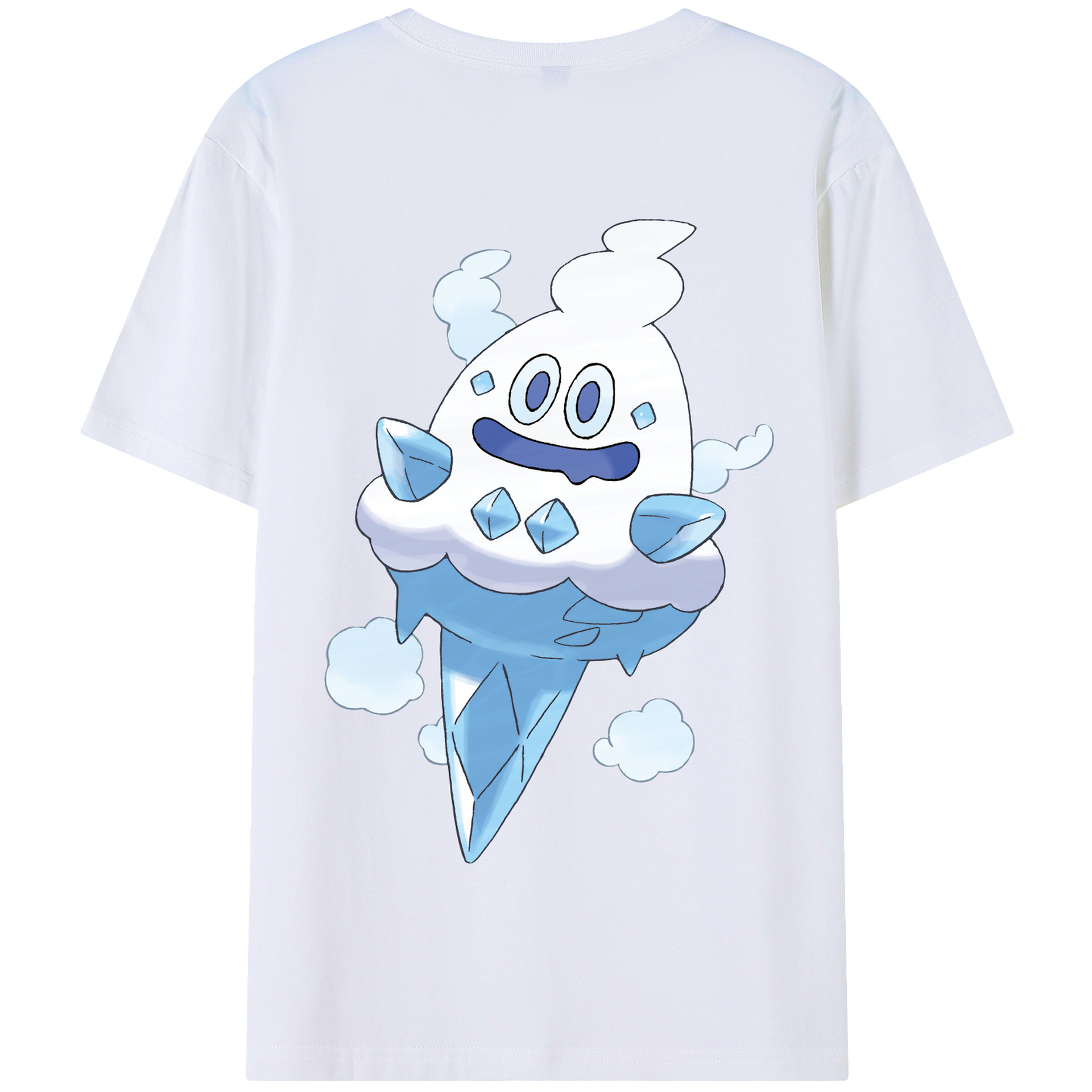 （画像用） ポケットモンスター Pokémon 綿100％半袖Tシャツ（背面プリント）