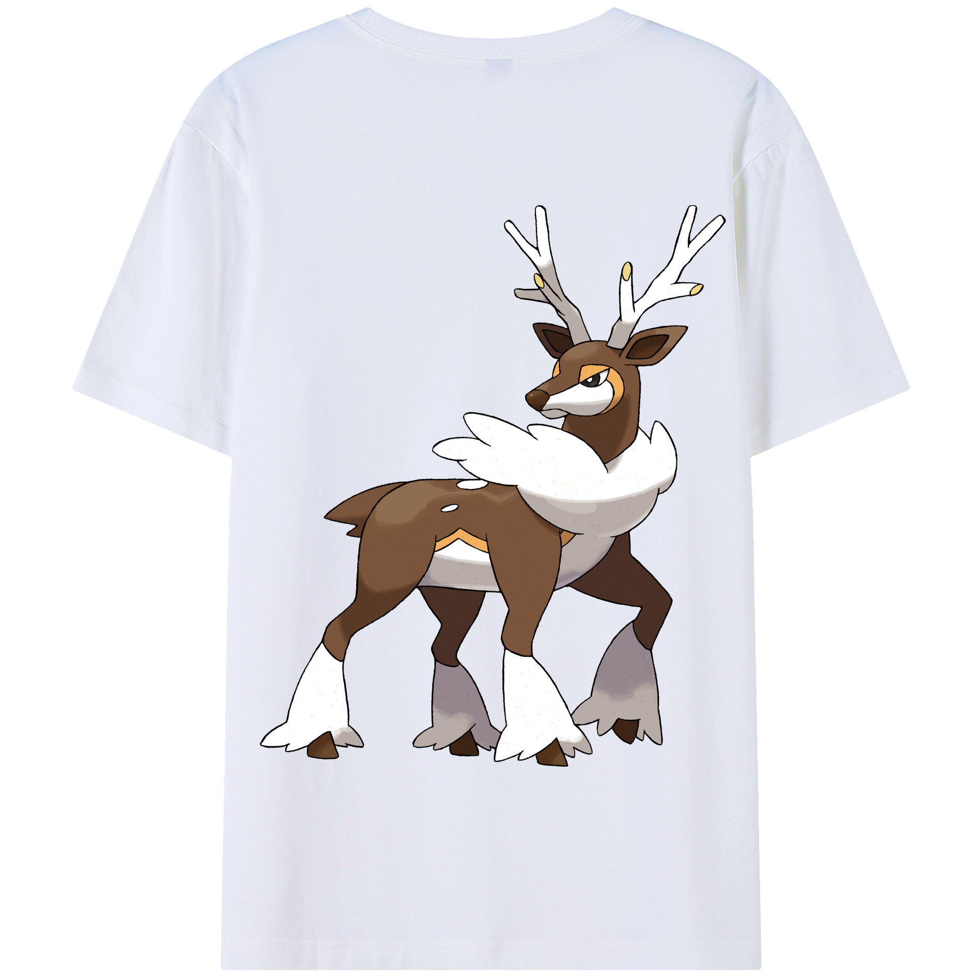 （画像用） ポケットモンスター Pokémon 綿100％半袖Tシャツ（背面プリント）