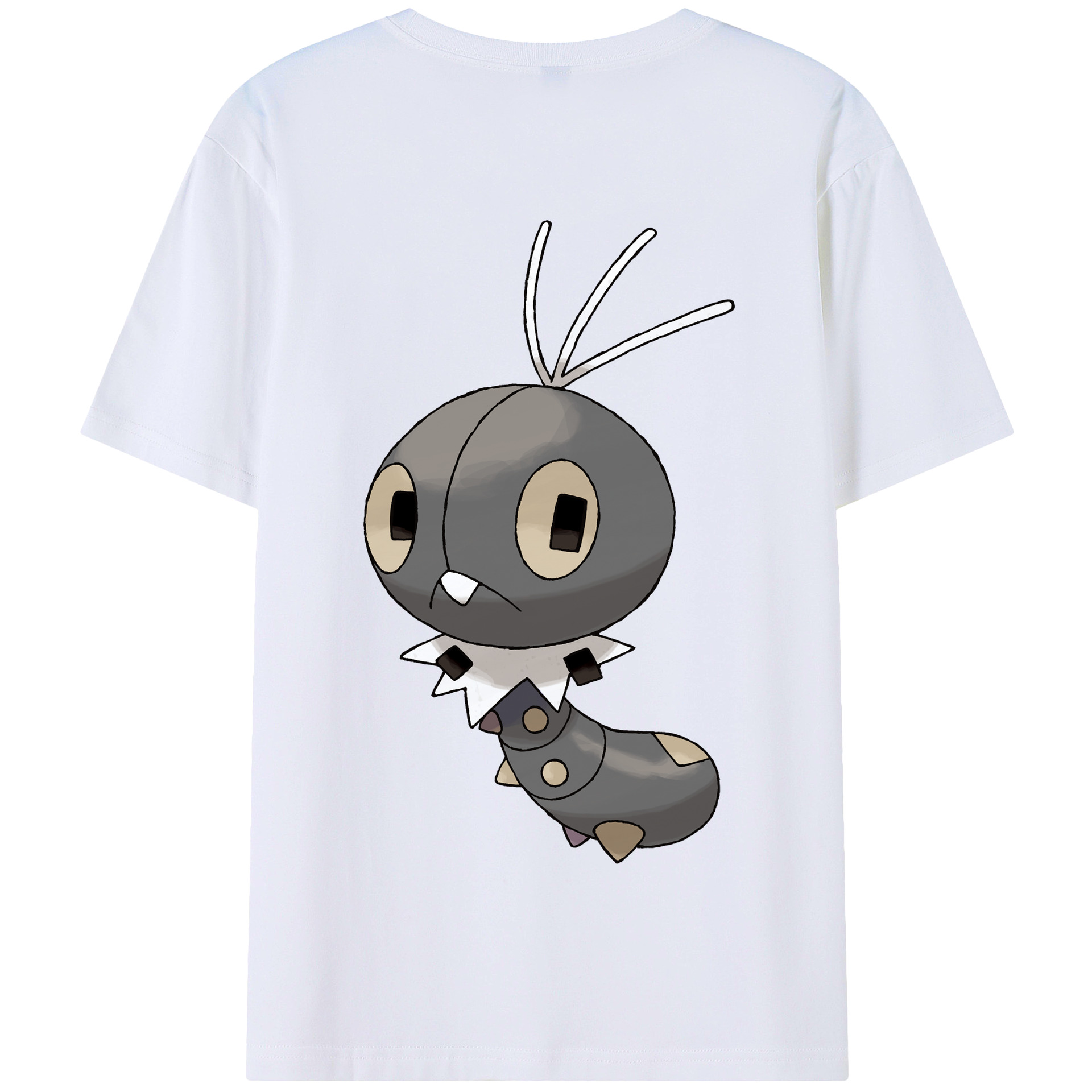 （画像用） ポケットモンスター Pokémon 綿100％半袖Tシャツ（背面プリント）
