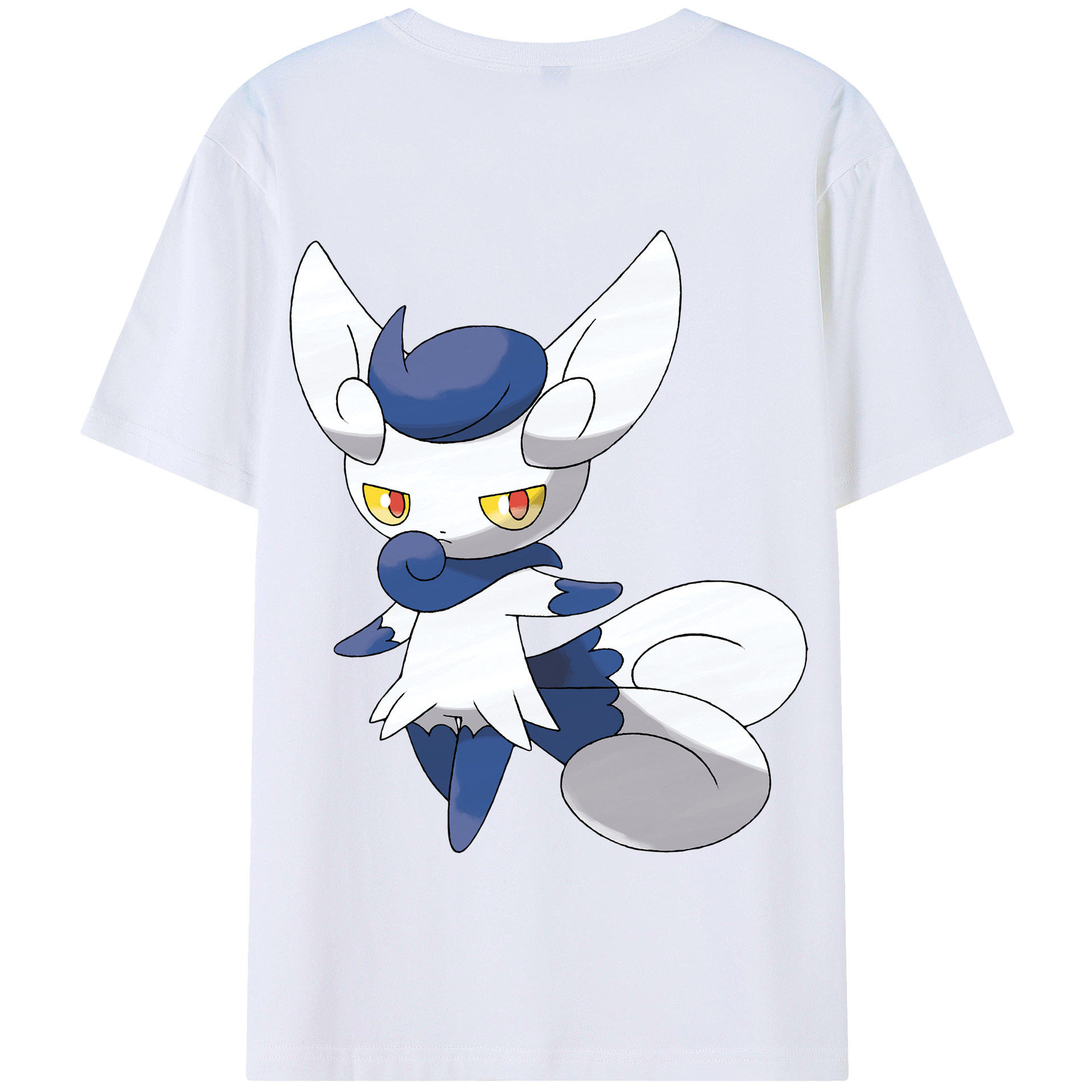 （画像用） ポケットモンスター Pokémon 綿100％半袖Tシャツ（背面プリント）