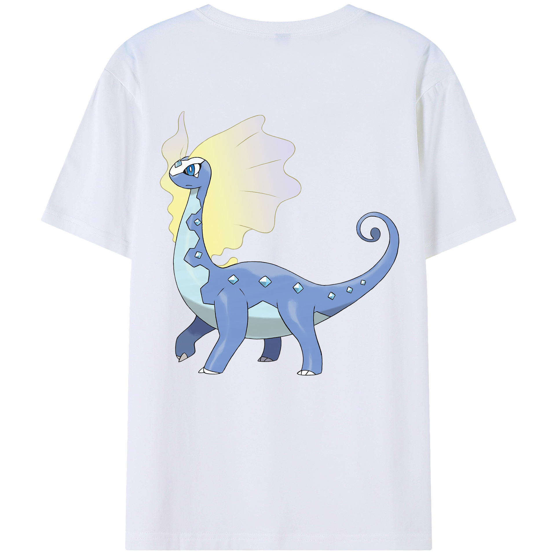 （画像用） ポケットモンスター Pokémon 綿100％半袖Tシャツ（背面プリント）