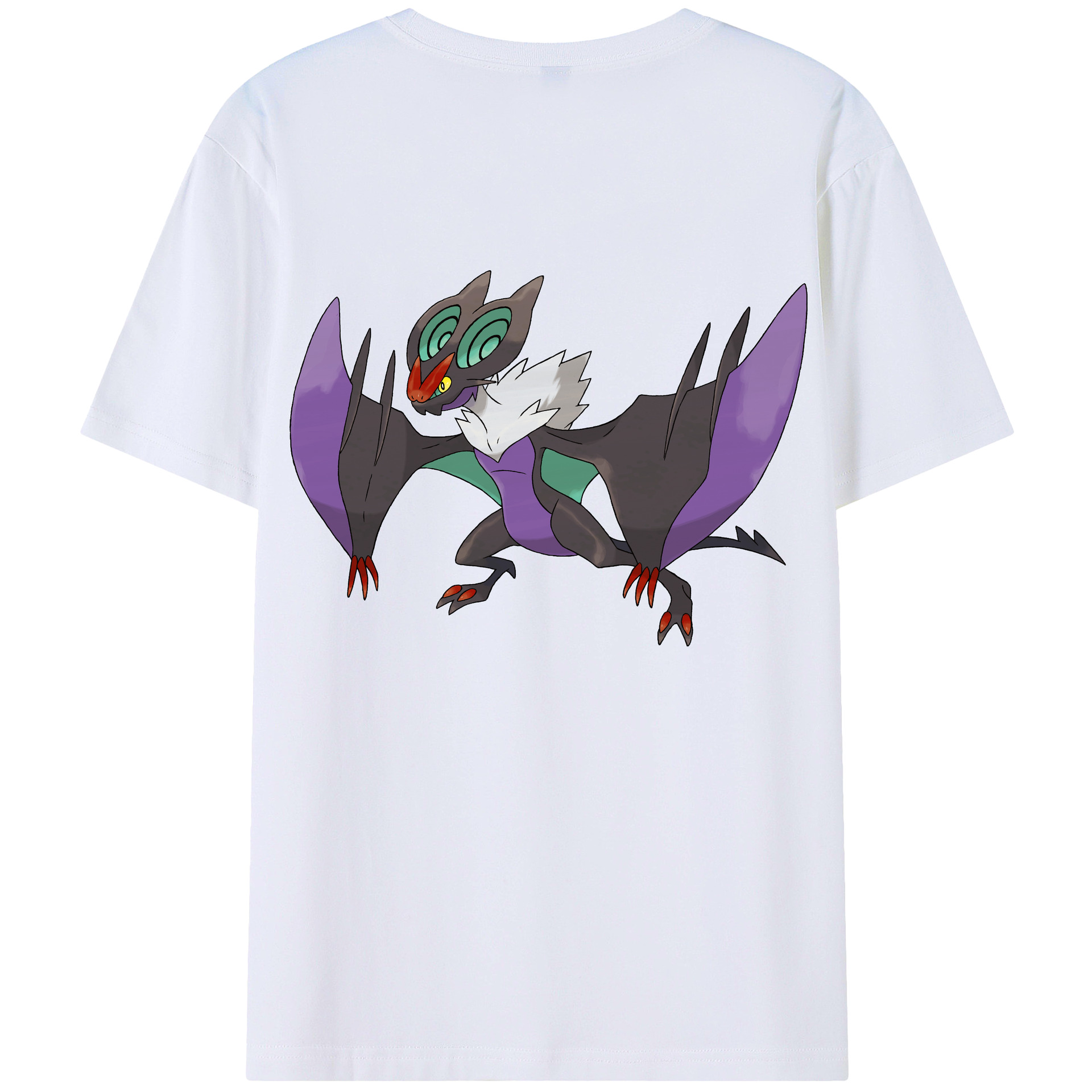 （画像用） ポケットモンスター Pokémon 綿100％半袖Tシャツ（背面プリント）