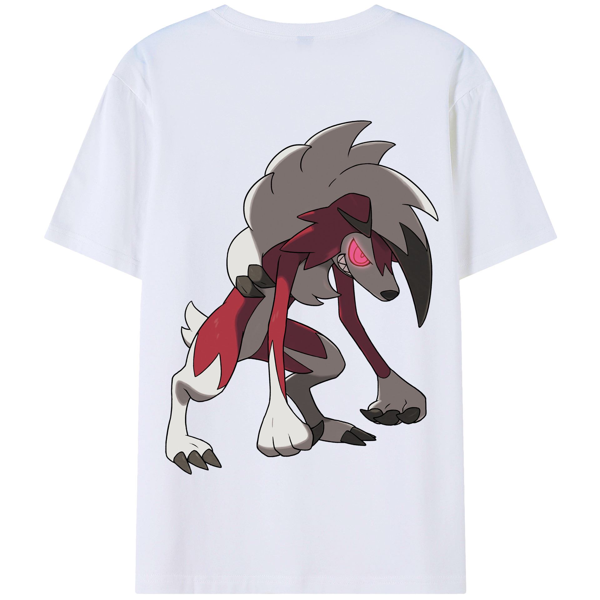 （画像用） ポケットモンスター Pokémon 綿100％半袖Tシャツ（背面プリント）