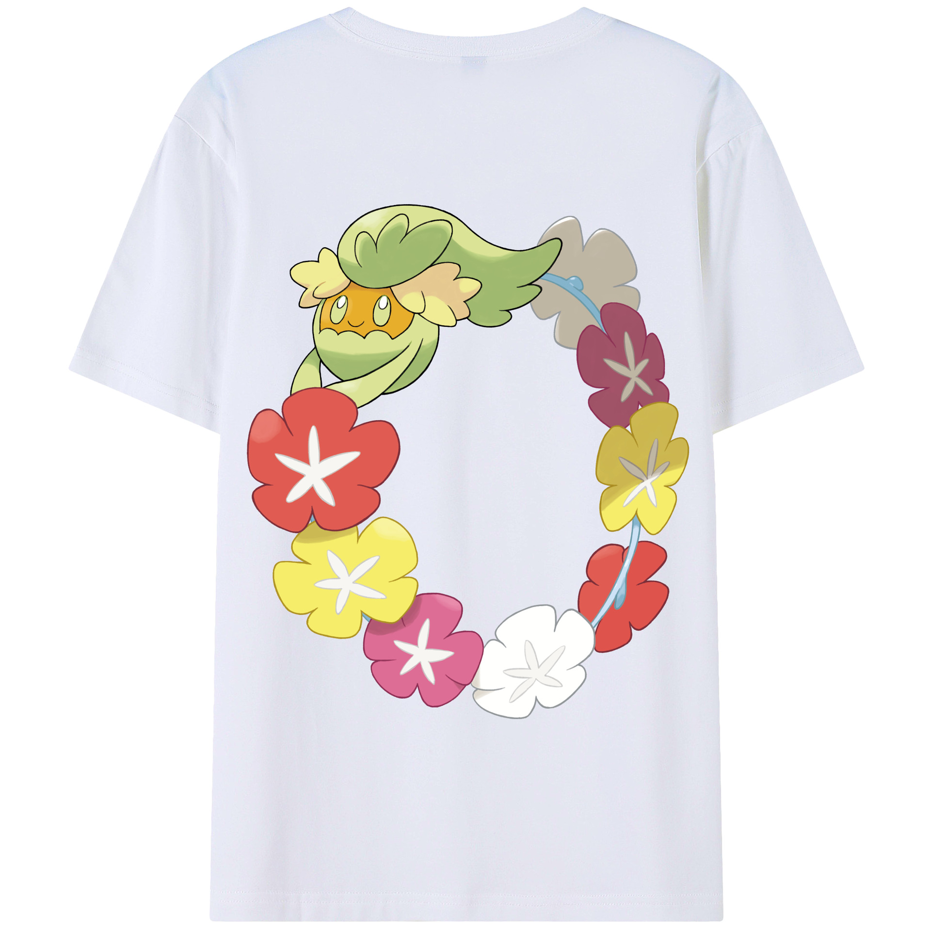 （画像用） ポケットモンスター Pokémon 綿100％半袖Tシャツ（背面プリント）