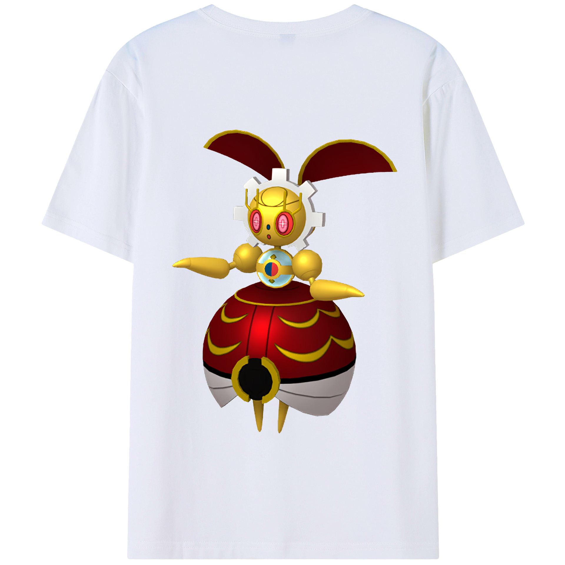 （画像用） ポケットモンスター Pokémon 綿100％半袖Tシャツ（背面プリント）