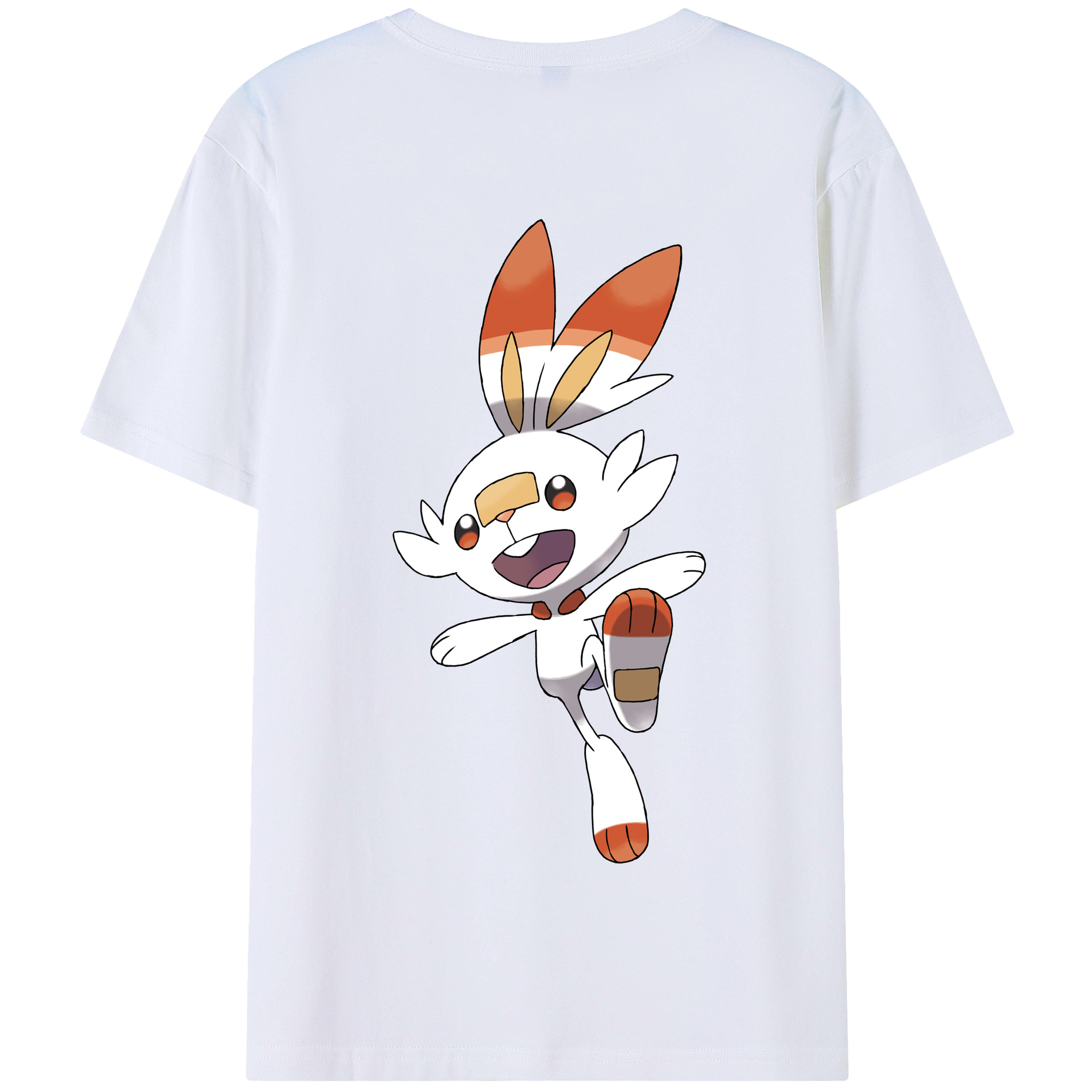 （画像用） ポケットモンスター Pokémon 綿100％半袖Tシャツ（背面プリント）