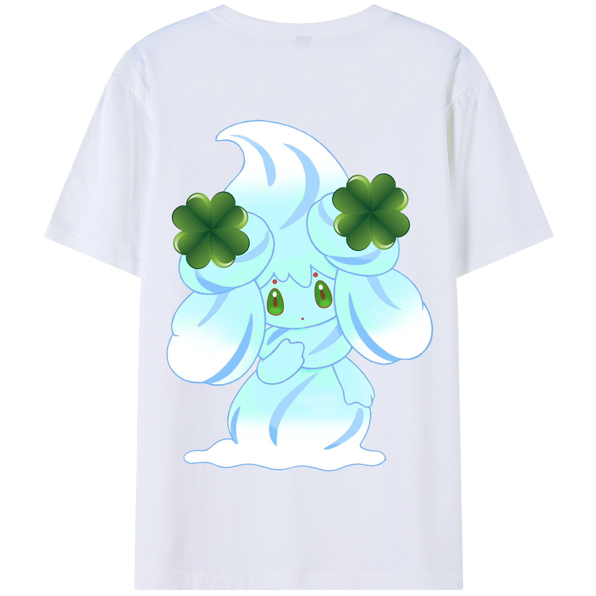 （画像用） ポケットモンスター Pokémon 綿100％半袖Tシャツ（背面プリント）