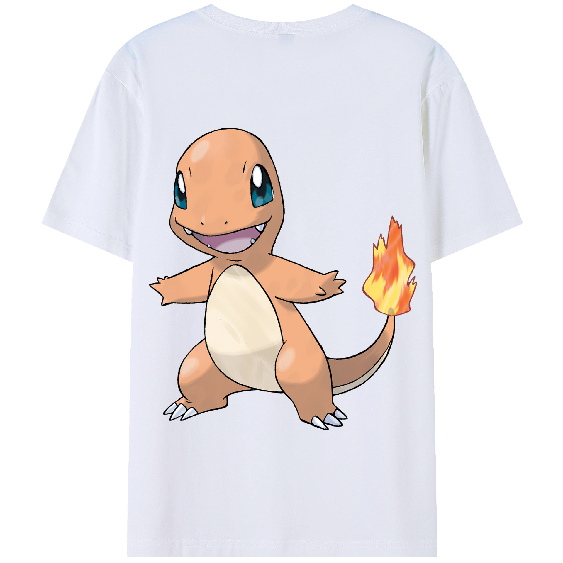 （画像用） ポケットモンスター Pokémon 綿100％半袖Tシャツ（背面プリント）