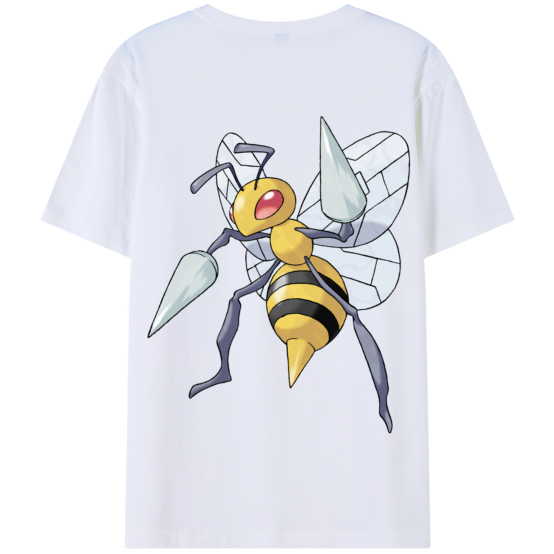 （画像用） ポケットモンスター Pokémon 綿100％半袖Tシャツ（背面プリント）