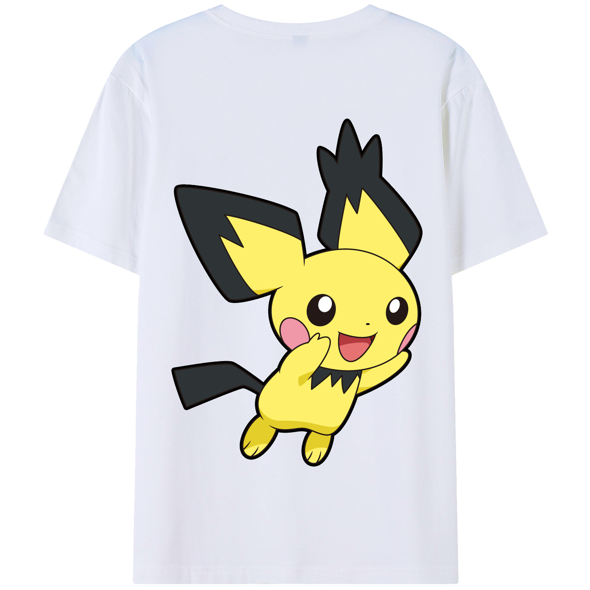 （画像用） ポケットモンスター Pokémon 綿100％半袖Tシャツ（背面プリント）
