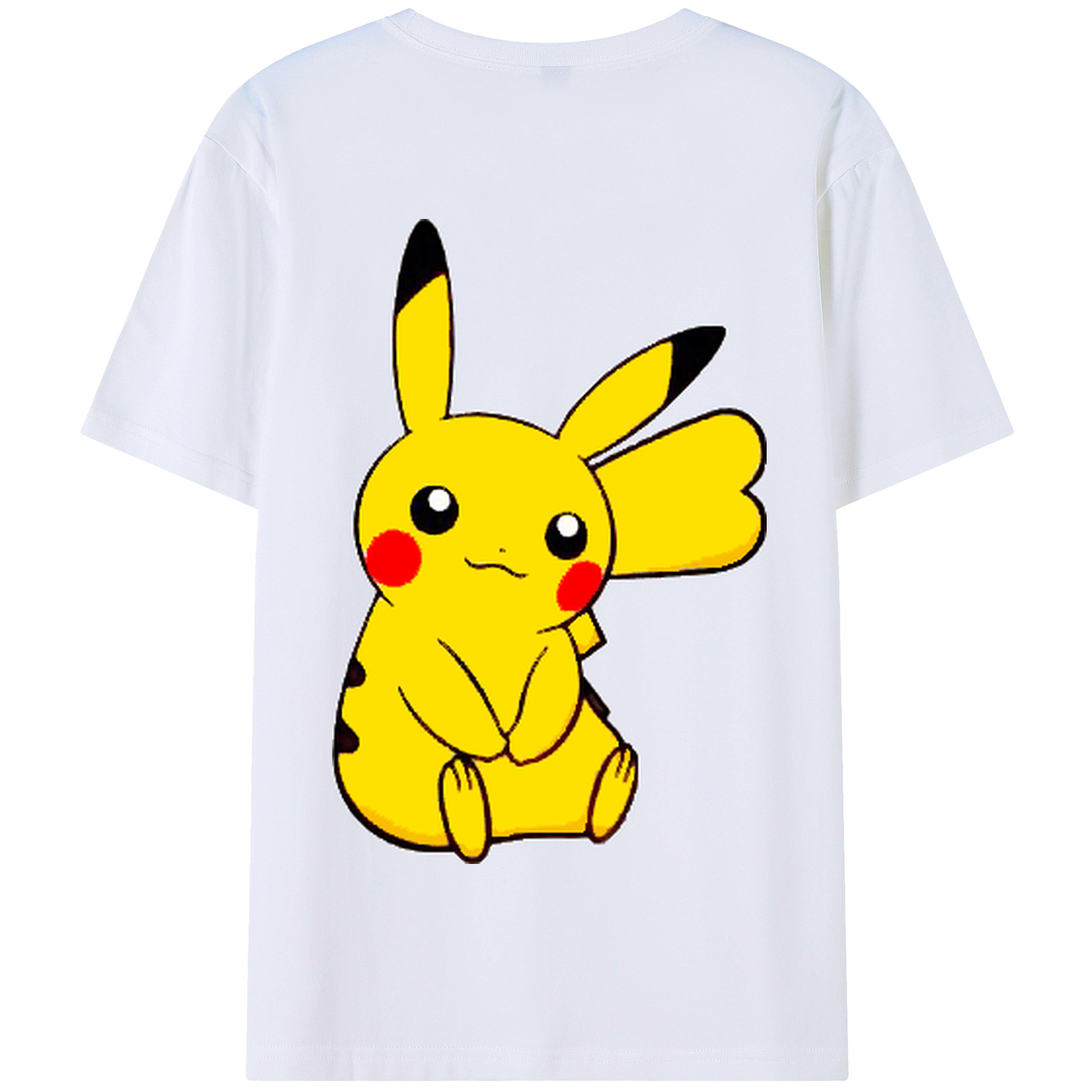 （画像用） ポケットモンスター Pokémon 綿100％半袖Tシャツ（背面プリント）
