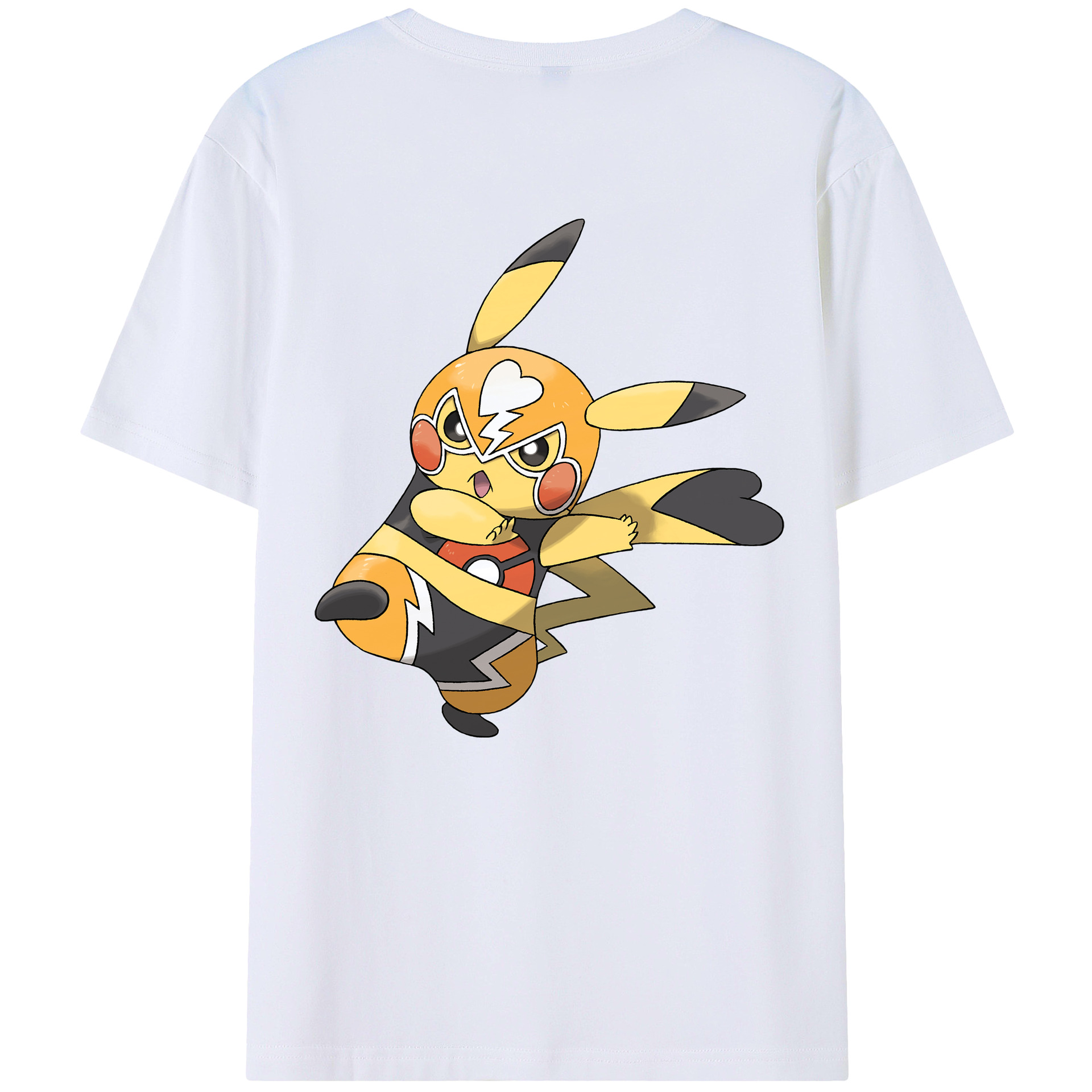（画像用） ポケットモンスター Pokémon 綿100％半袖Tシャツ（背面プリント）