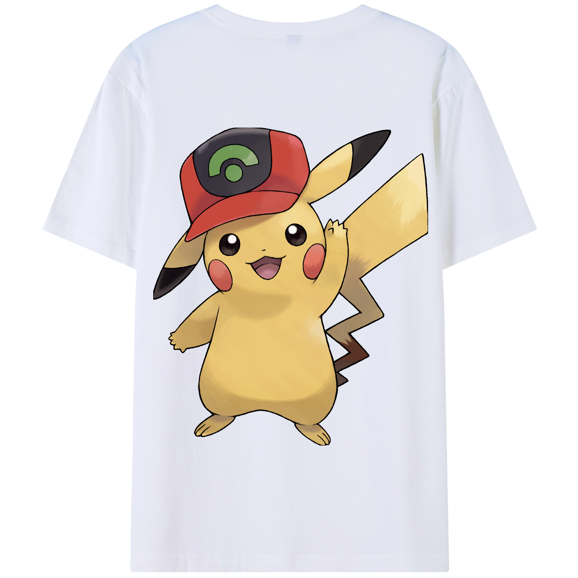 （画像用） ポケットモンスター Pokémon 綿100％半袖Tシャツ（背面プリント）