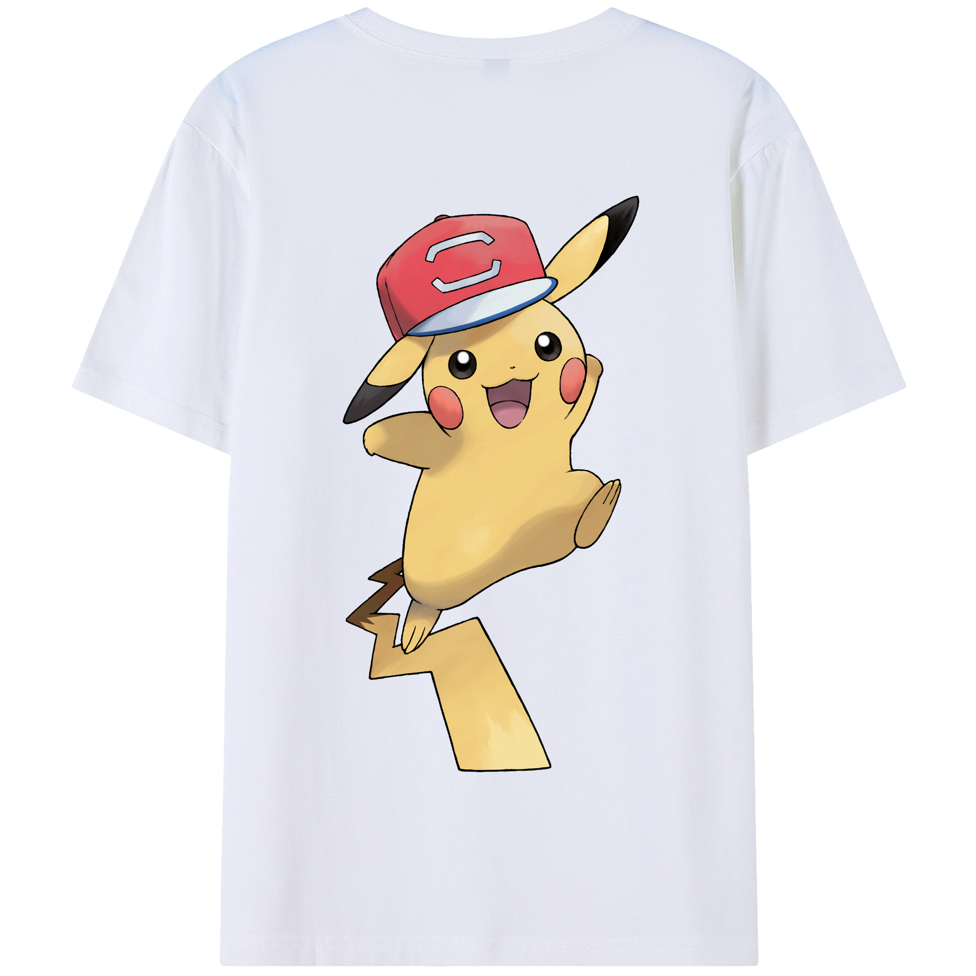 （画像用） ポケットモンスター Pokémon 綿100％半袖Tシャツ（背面プリント）
