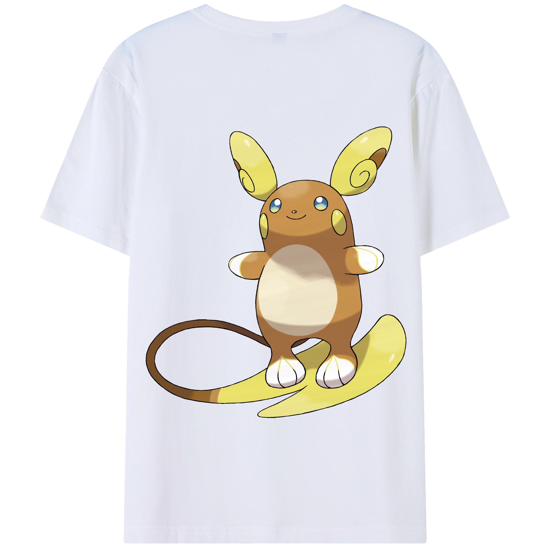 （画像用） ポケットモンスター Pokémon 綿100％半袖Tシャツ（背面プリント）