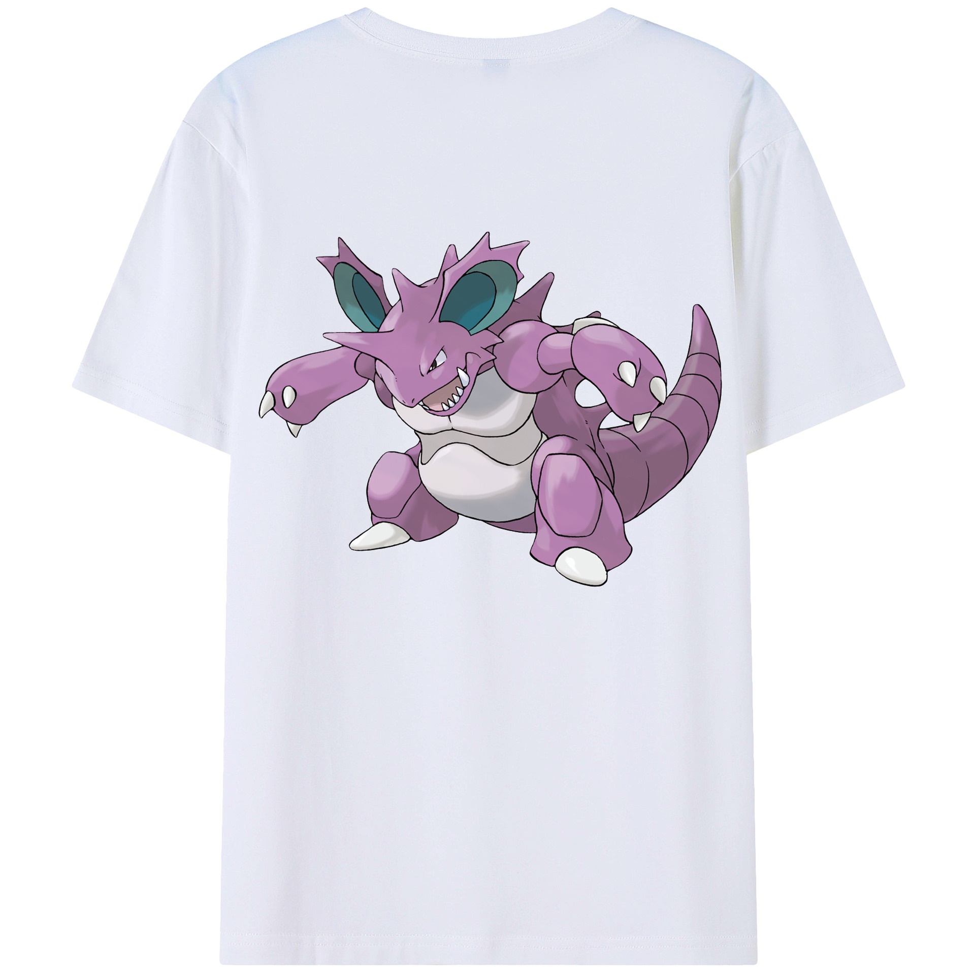 （画像用） ポケットモンスター Pokémon 綿100％半袖Tシャツ（背面プリント）