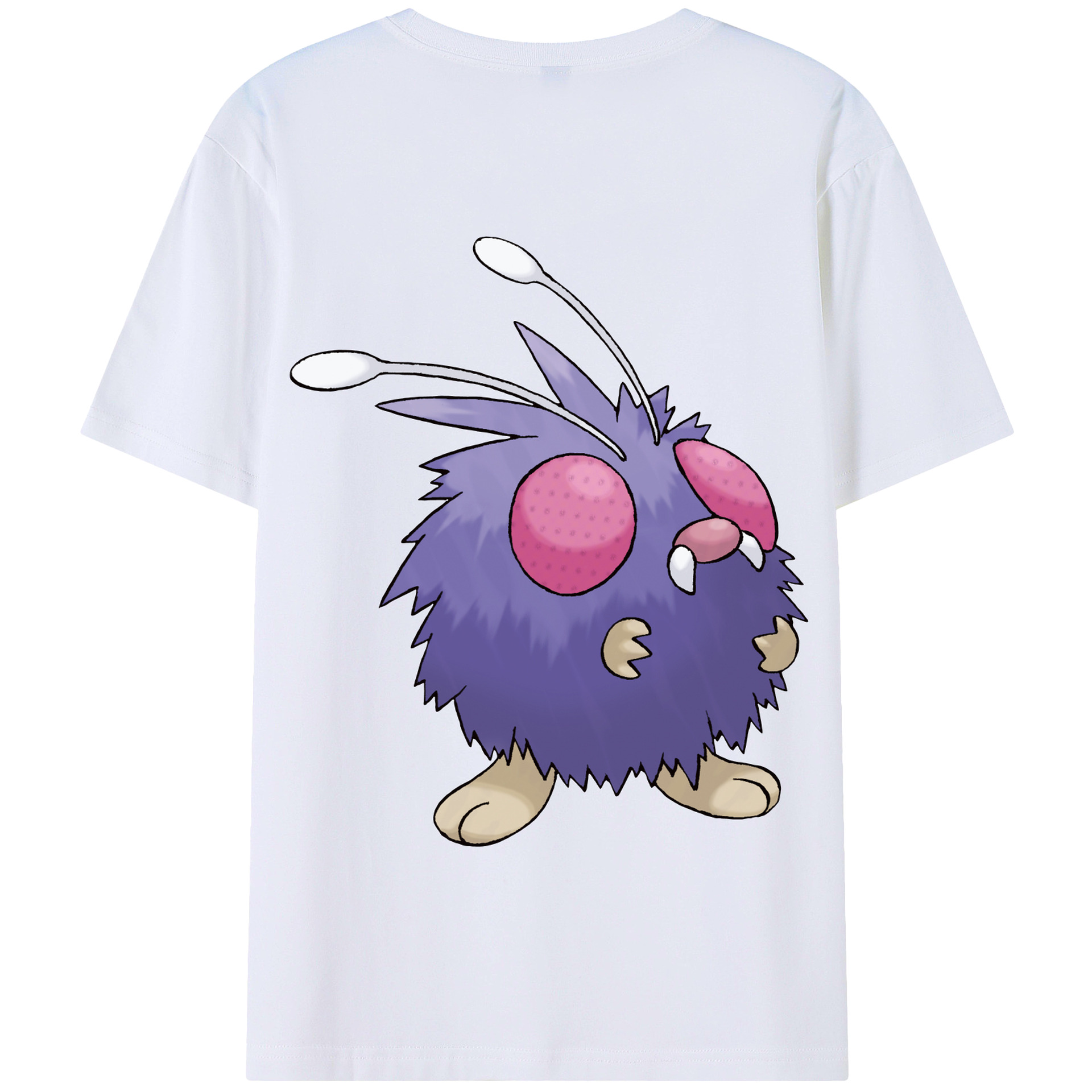 （画像用） ポケットモンスター Pokémon 綿100％半袖Tシャツ（背面プリント）