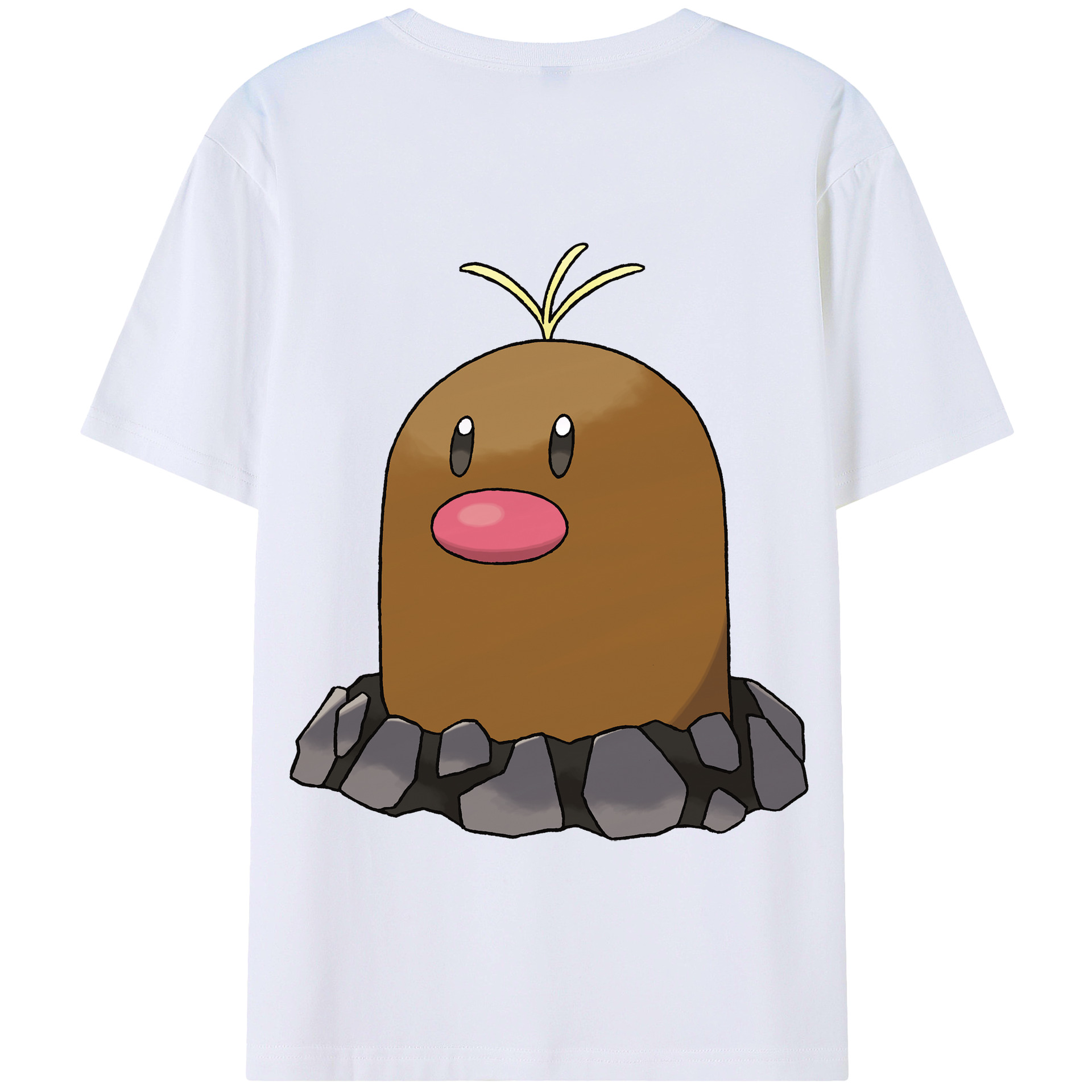 （画像用） ポケットモンスター Pokémon 綿100％半袖Tシャツ（背面プリント）