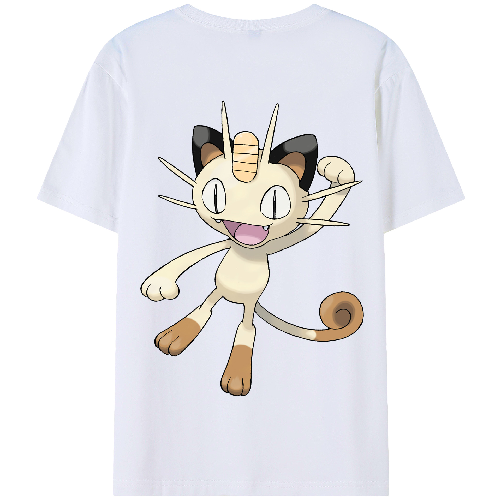 （画像用） ポケットモンスター Pokémon 綿100％半袖Tシャツ（背面プリント）