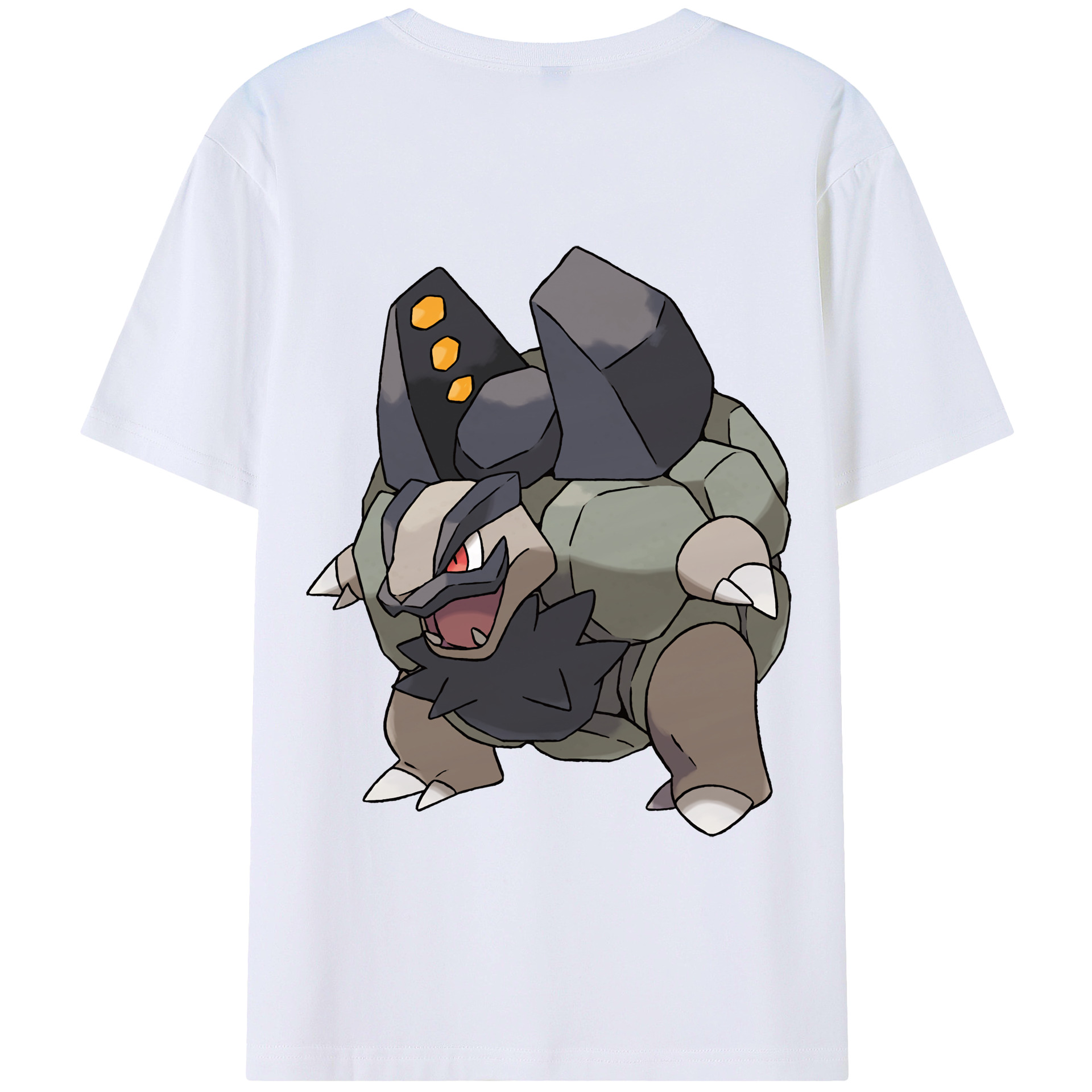 （画像用） ポケットモンスター Pokémon 綿100％半袖Tシャツ（背面プリント）