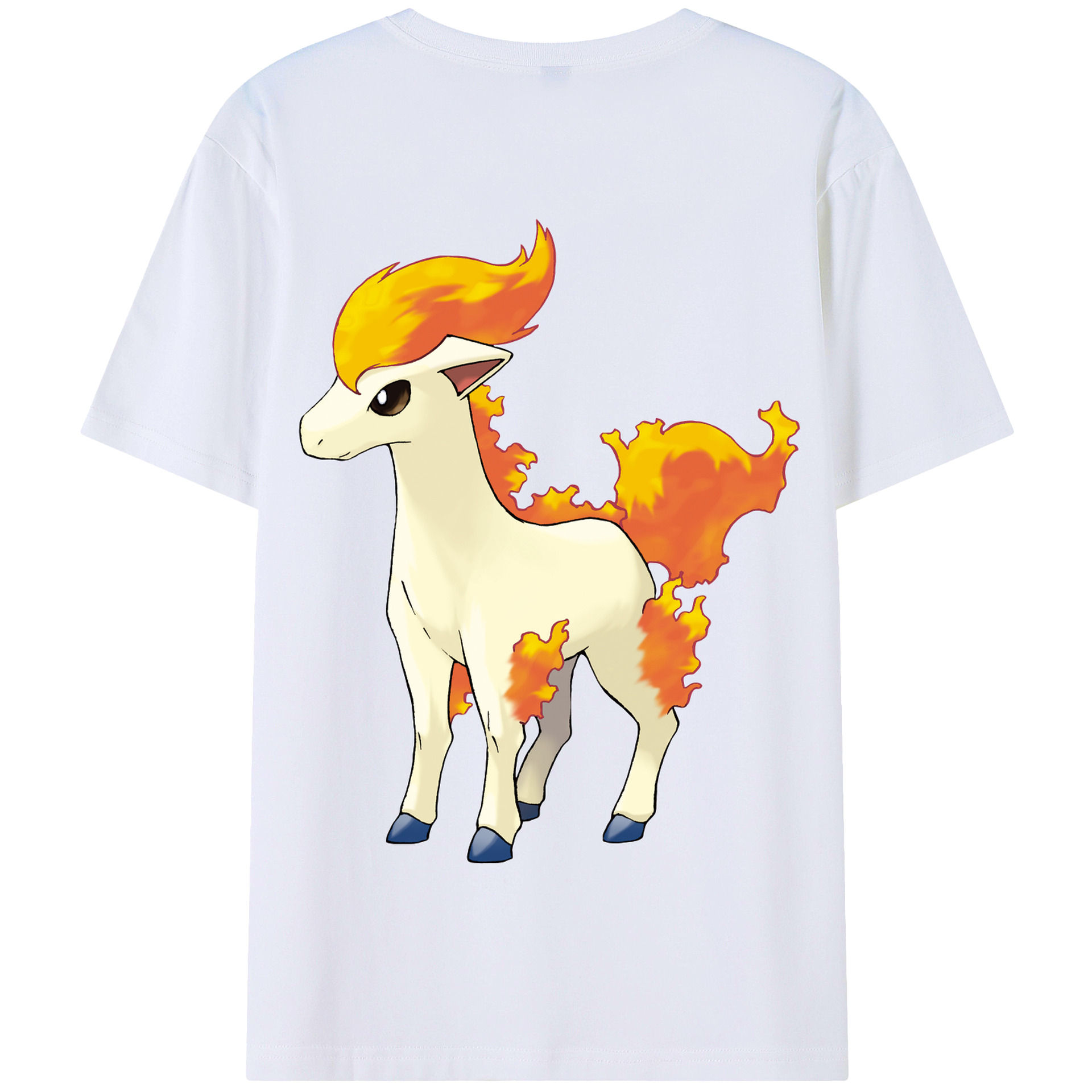 （画像用） ポケットモンスター Pokémon 綿100％半袖Tシャツ（背面プリント）