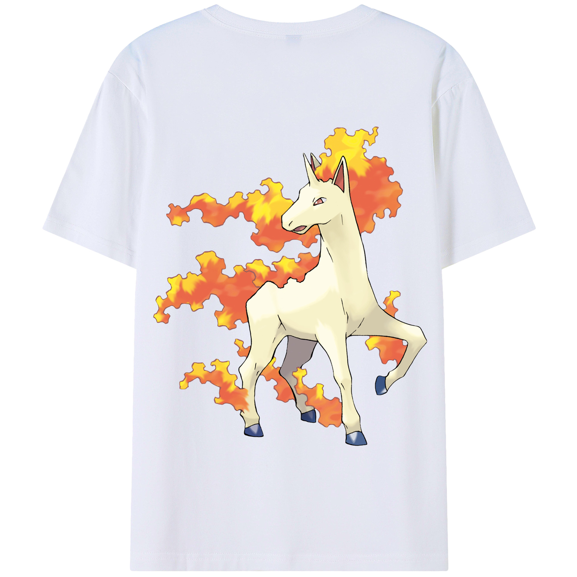 （画像用） ポケットモンスター Pokémon 綿100％半袖Tシャツ（背面プリント）