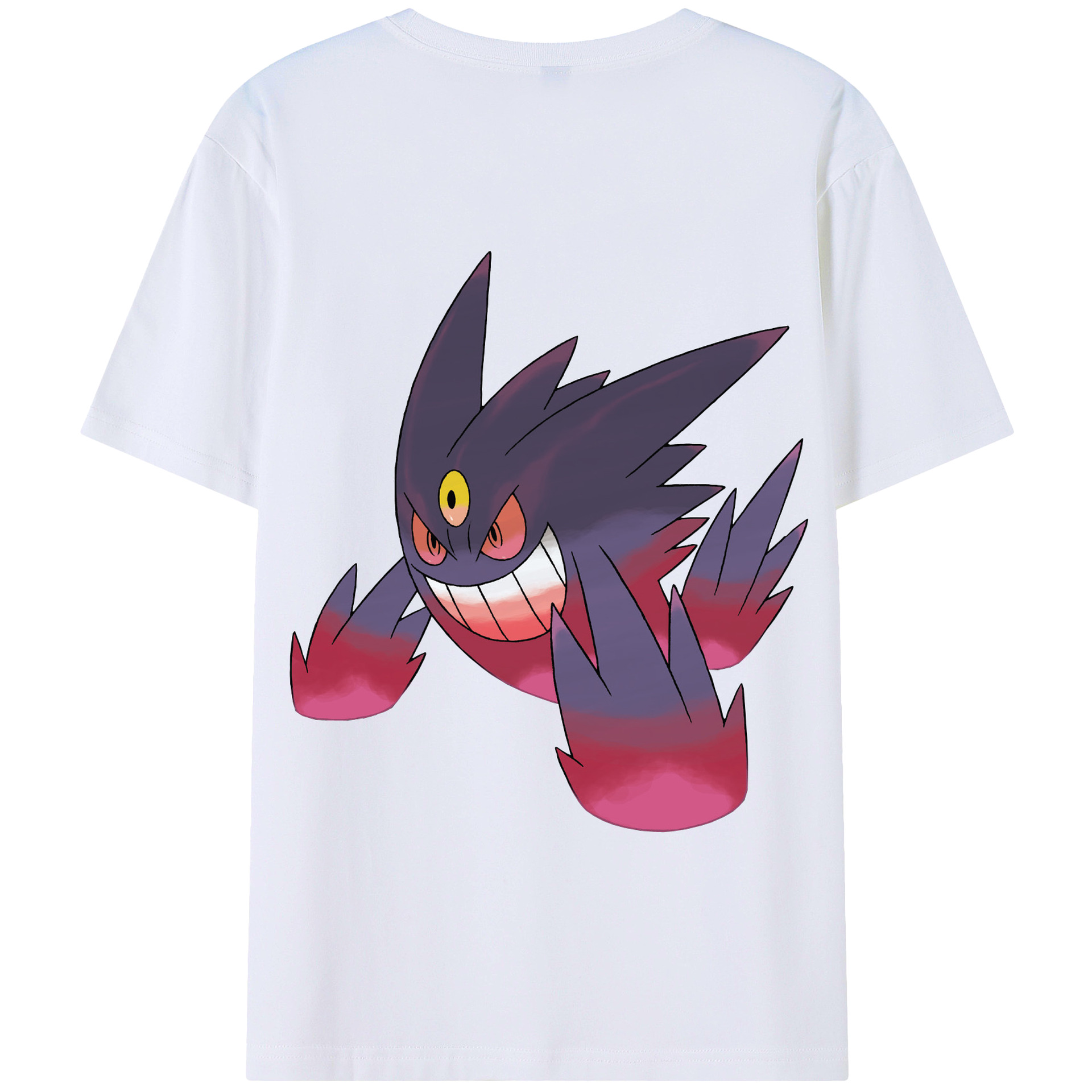 （画像用） ポケットモンスター Pokémon 綿100％半袖Tシャツ（背面プリント）