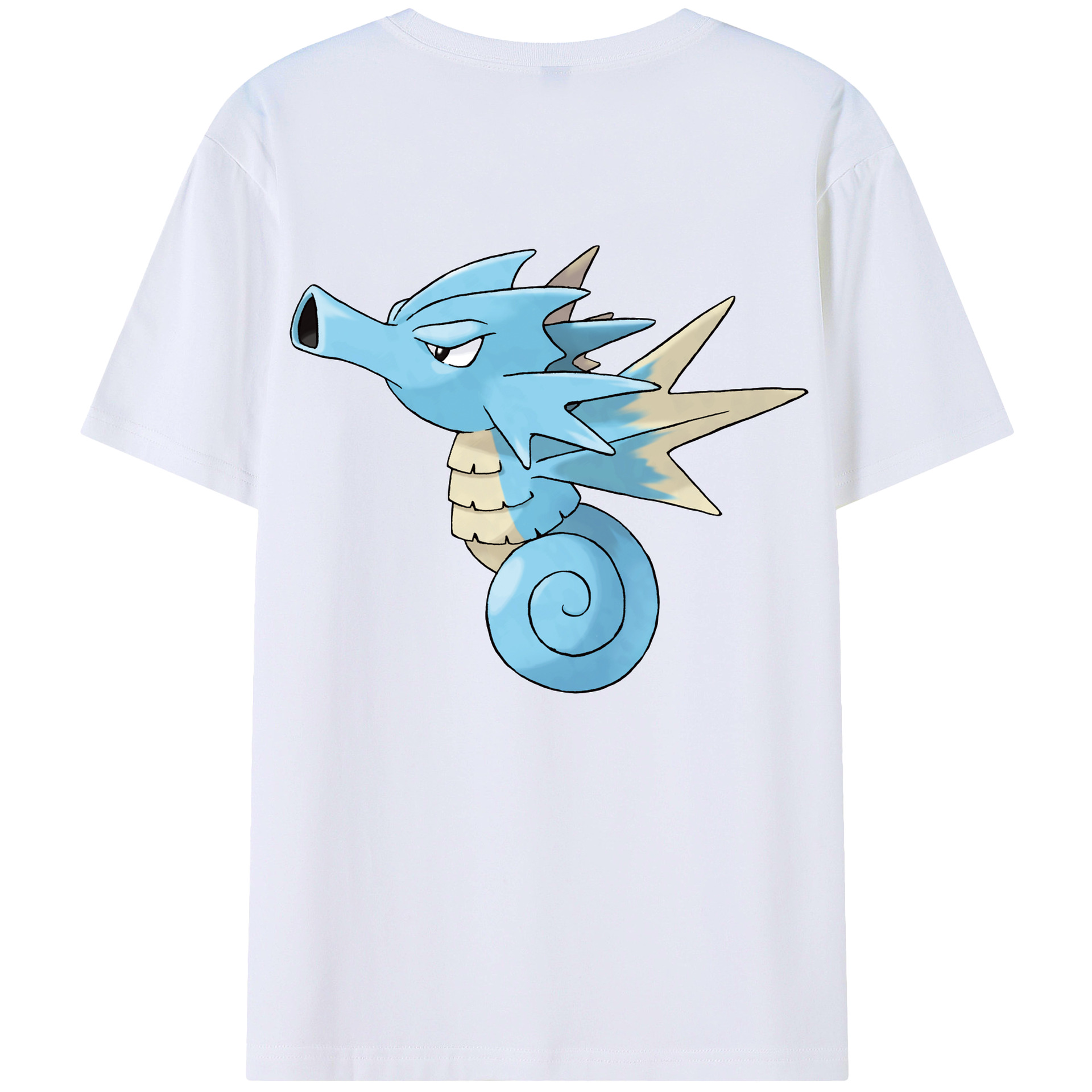 （画像用） ポケットモンスター Pokémon 綿100％半袖Tシャツ（背面プリント）