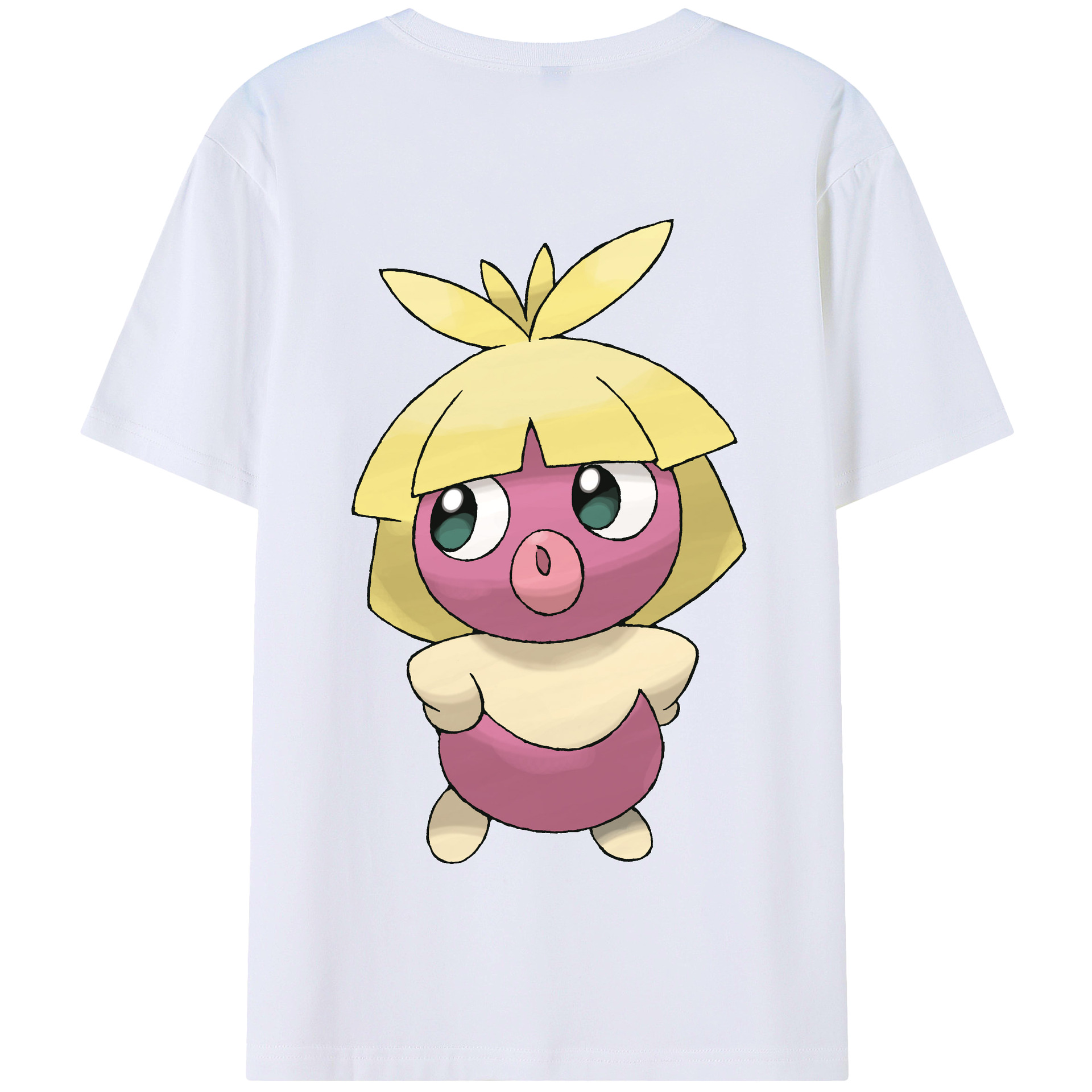 （画像用） ポケットモンスター Pokémon 綿100％半袖Tシャツ（背面プリント）