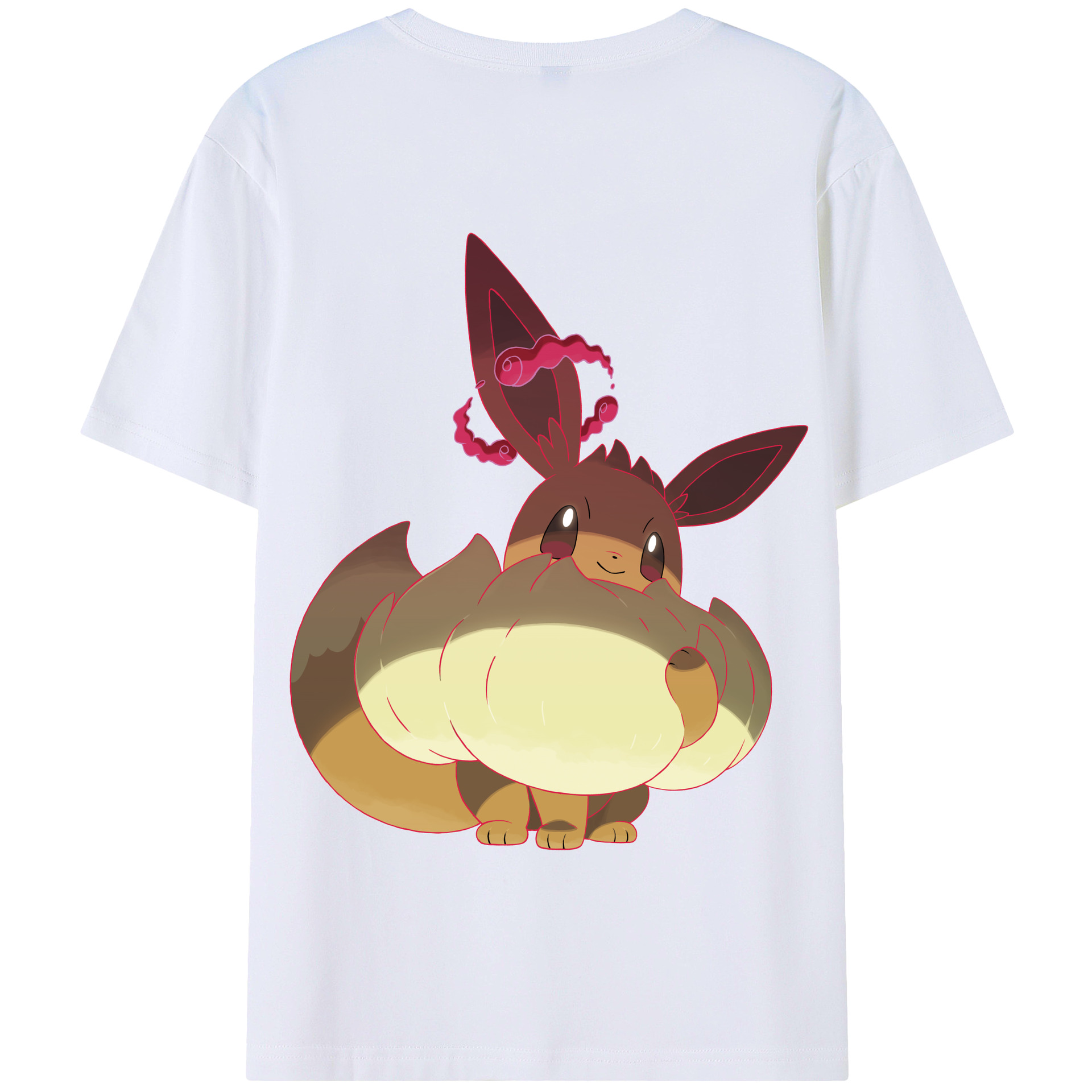 （画像用） ポケットモンスター Pokémon 綿100％半袖Tシャツ（背面プリント）