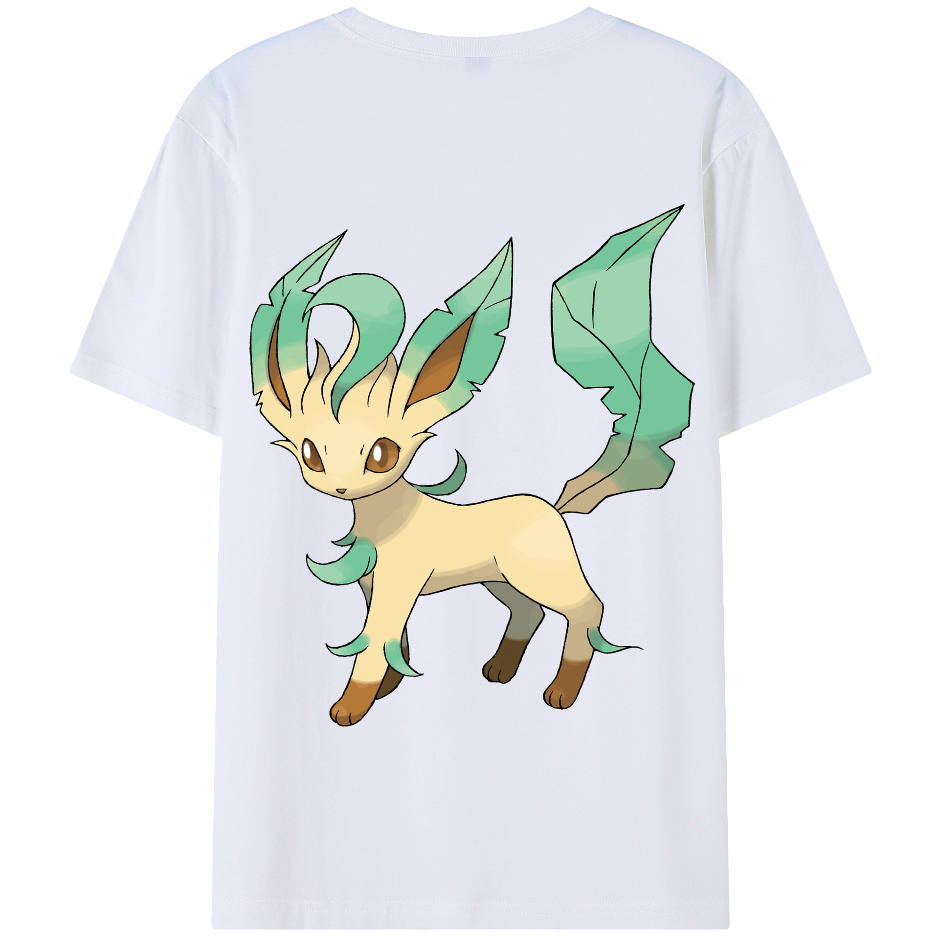 （画像用） ポケットモンスター Pokémon 綿100％半袖Tシャツ（背面プリント）