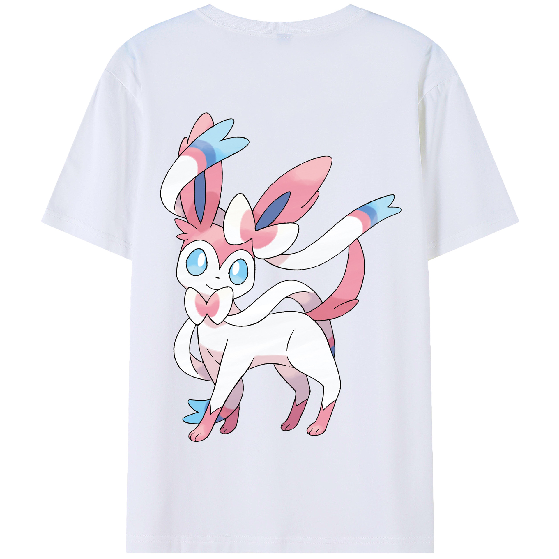 （画像用） ポケットモンスター Pokémon 綿100％半袖Tシャツ（背面プリント）