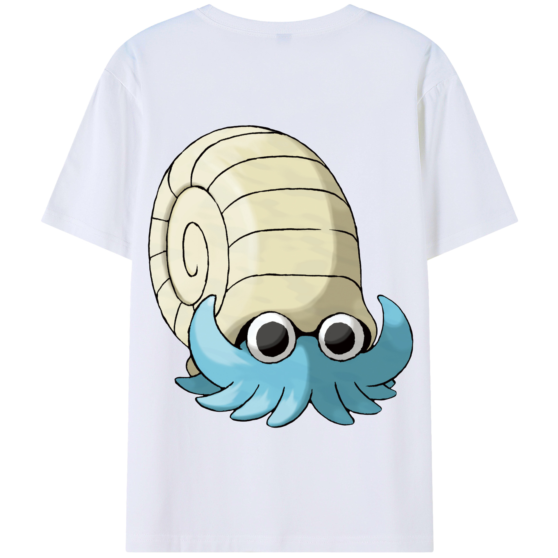 （画像用） ポケットモンスター Pokémon 綿100％半袖Tシャツ（背面プリント）