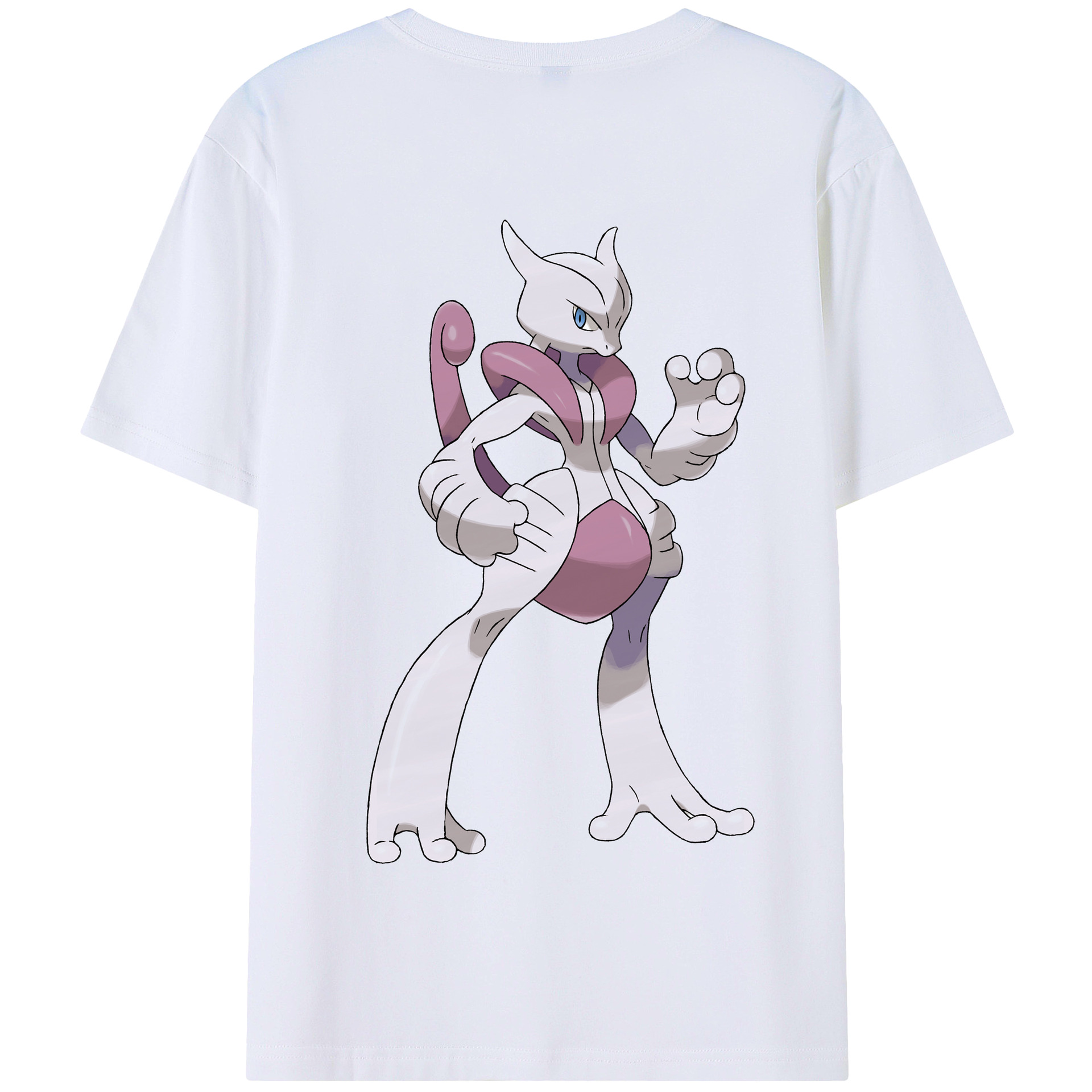 （画像用） ポケットモンスター Pokémon 綿100％半袖Tシャツ（背面プリント）
