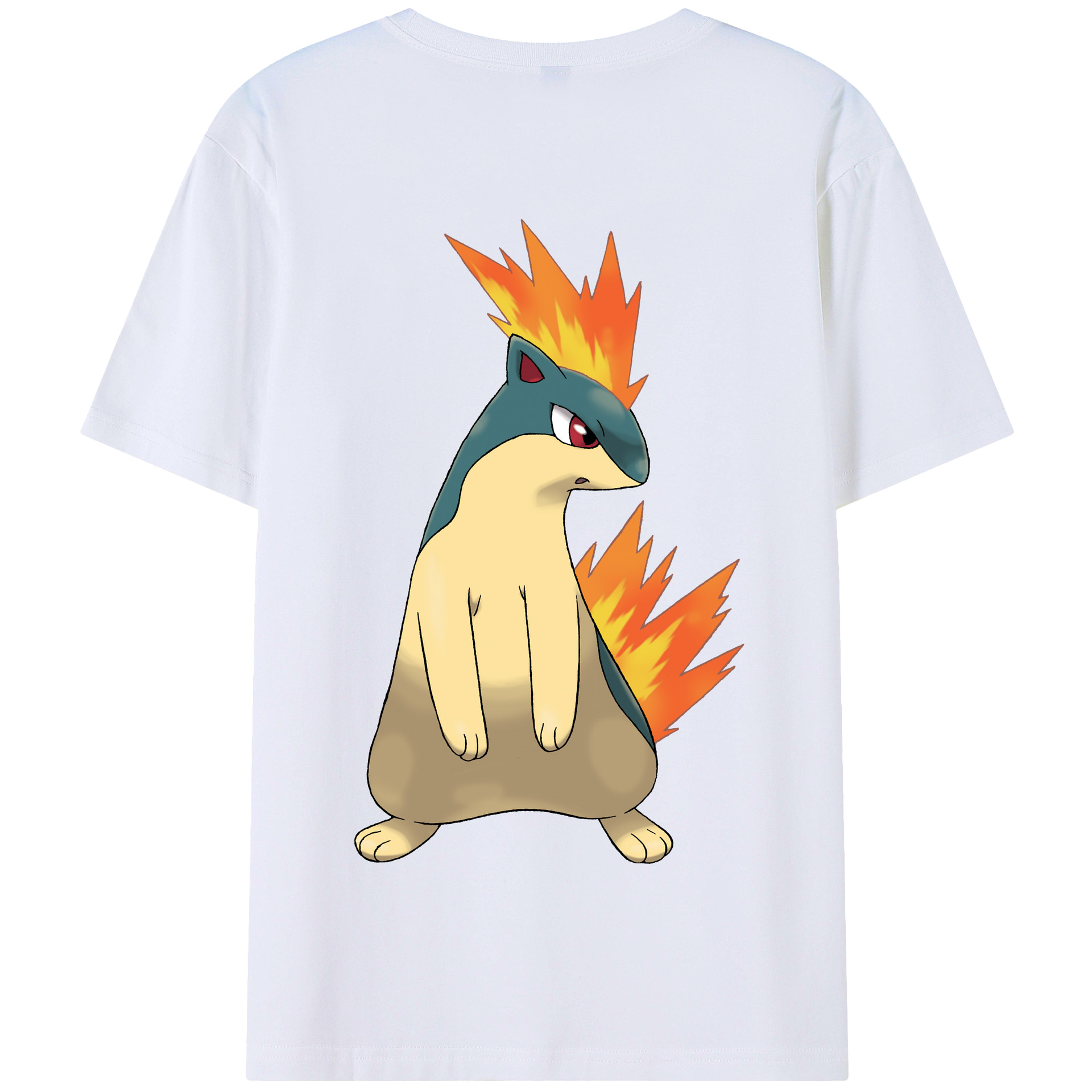 （画像用） ポケットモンスター Pokémon 綿100％半袖Tシャツ（背面プリント）