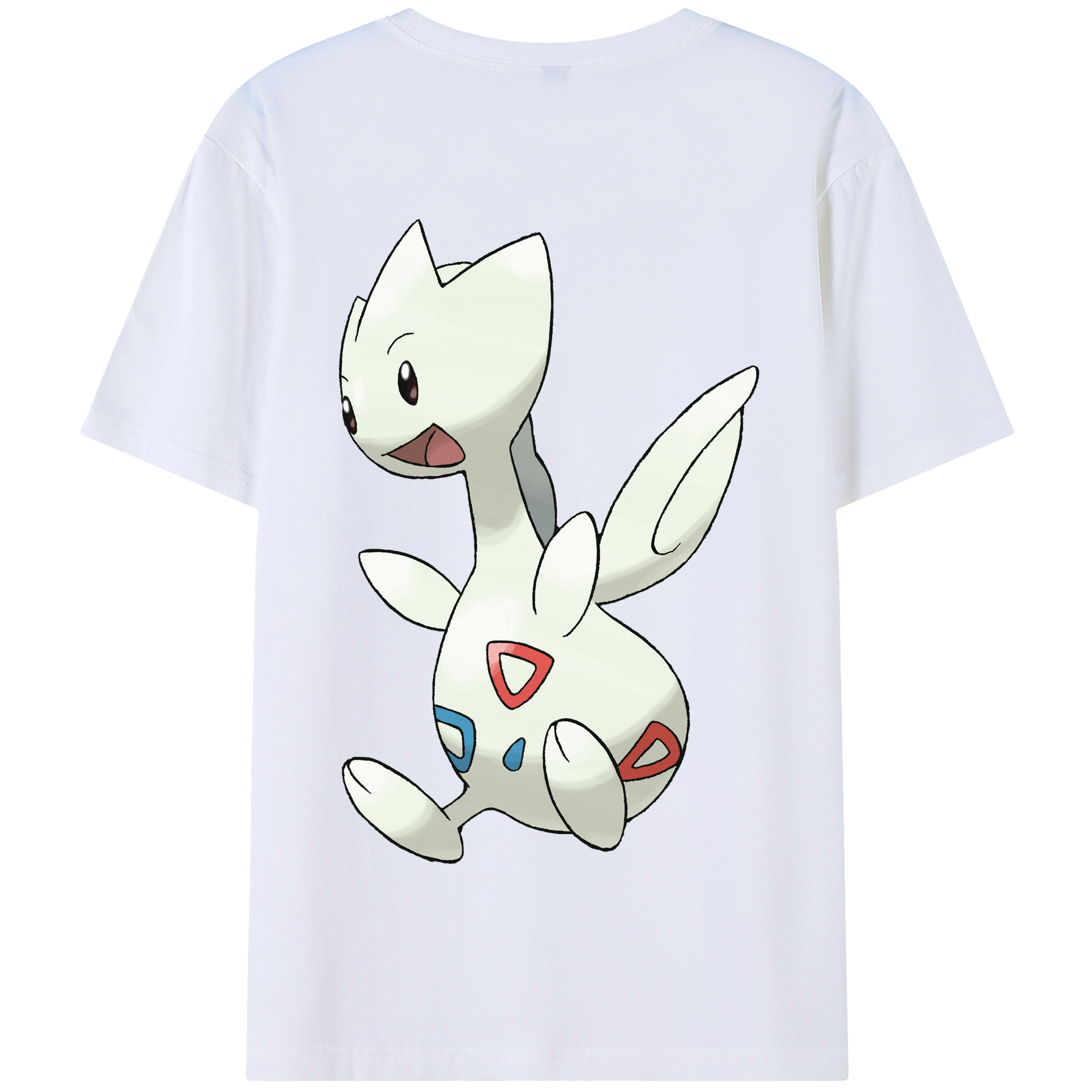 （画像用） ポケットモンスター Pokémon 綿100％半袖Tシャツ（背面プリント）
