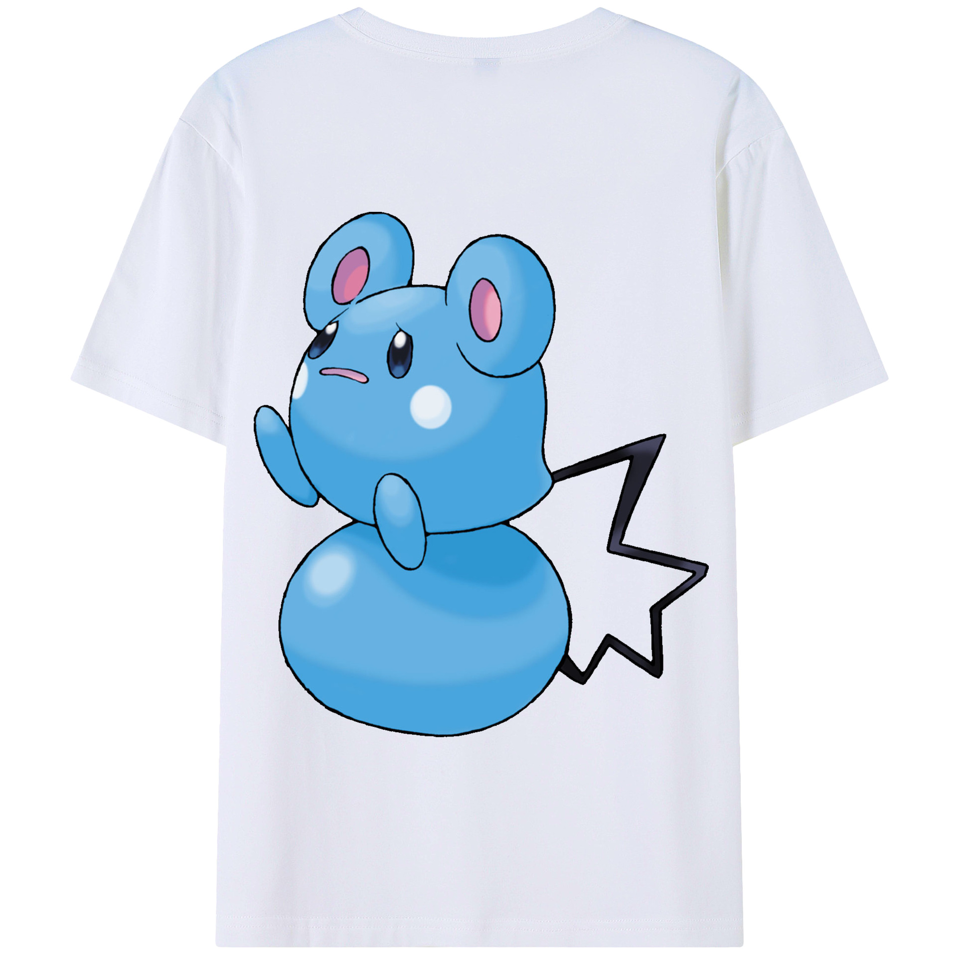 （画像用） ポケットモンスター Pokémon 綿100％半袖Tシャツ（背面プリント）
