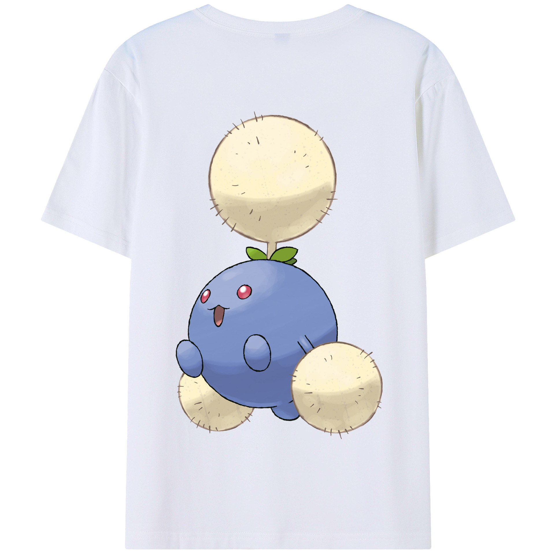 （画像用） ポケットモンスター Pokémon 綿100％半袖Tシャツ（背面プリント）