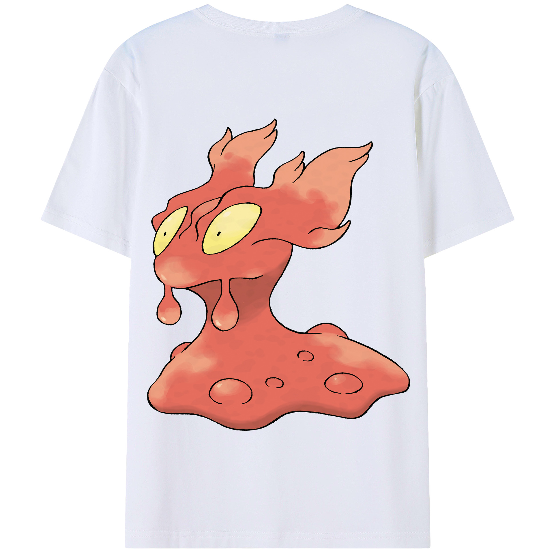 （画像用） ポケットモンスター Pokémon 綿100％半袖Tシャツ（背面プリント）