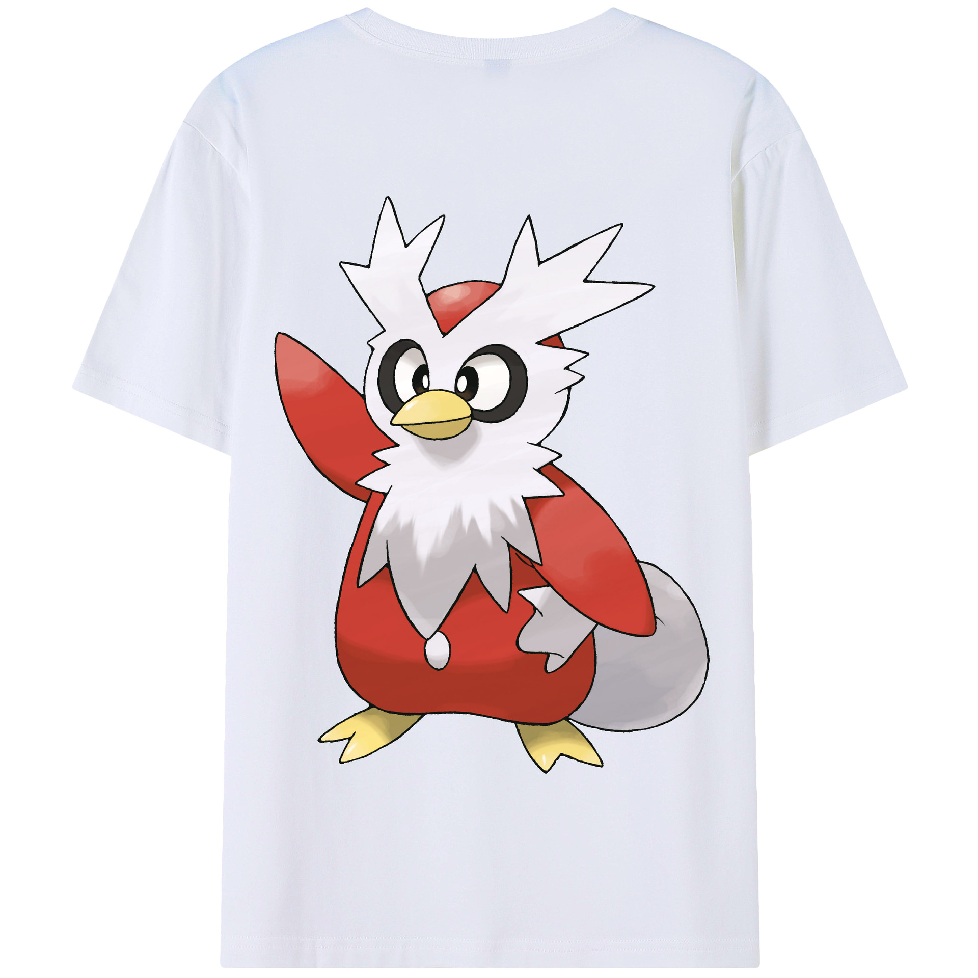 （画像用） ポケットモンスター Pokémon 綿100％半袖Tシャツ（背面プリント）