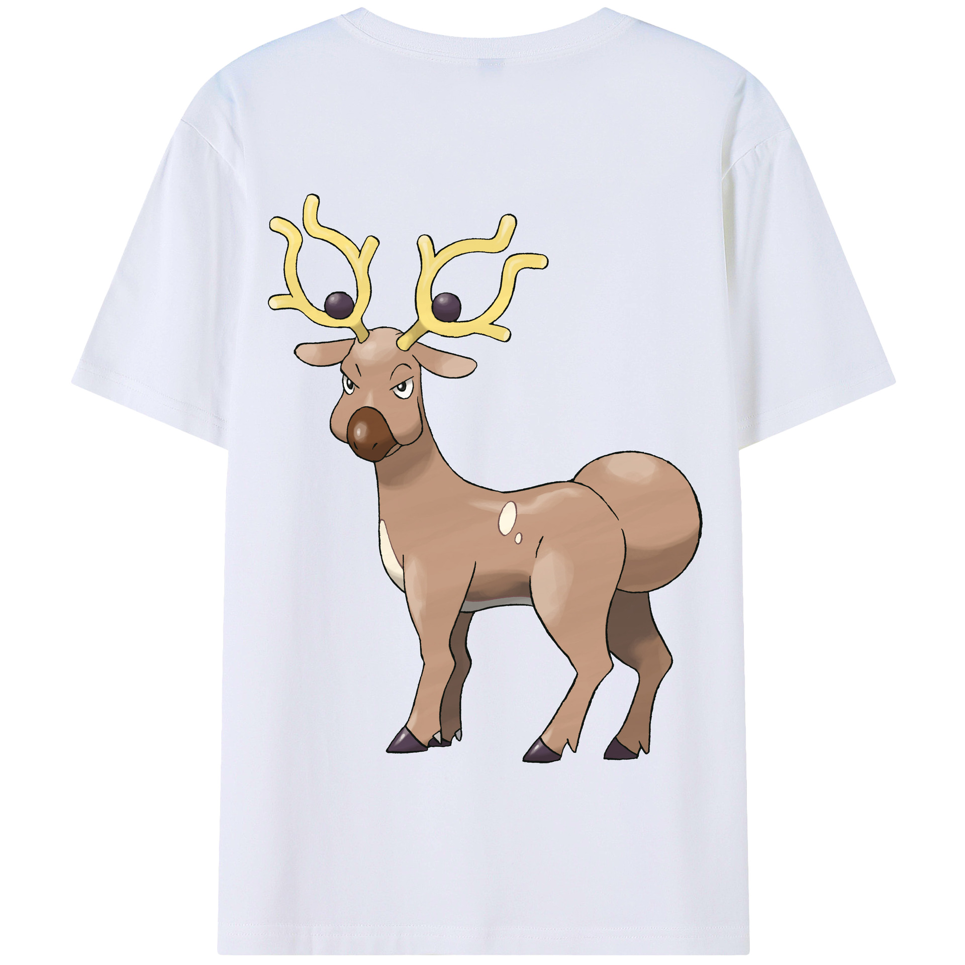 （画像用） ポケットモンスター Pokémon 綿100％半袖Tシャツ（背面プリント）