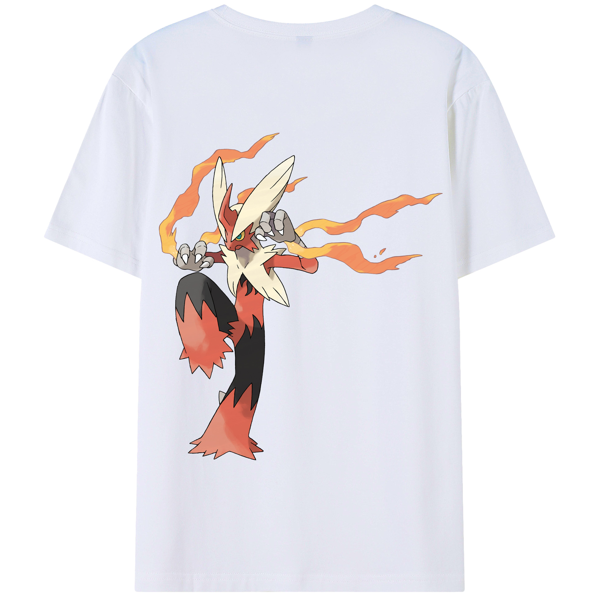 （画像用） ポケットモンスター Pokémon 綿100％半袖Tシャツ（背面プリント）