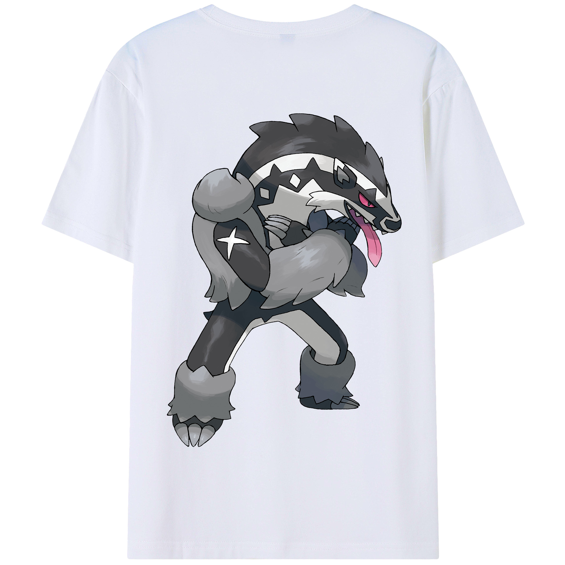 （画像用） ポケットモンスター Pokémon 綿100％半袖Tシャツ（背面プリント）