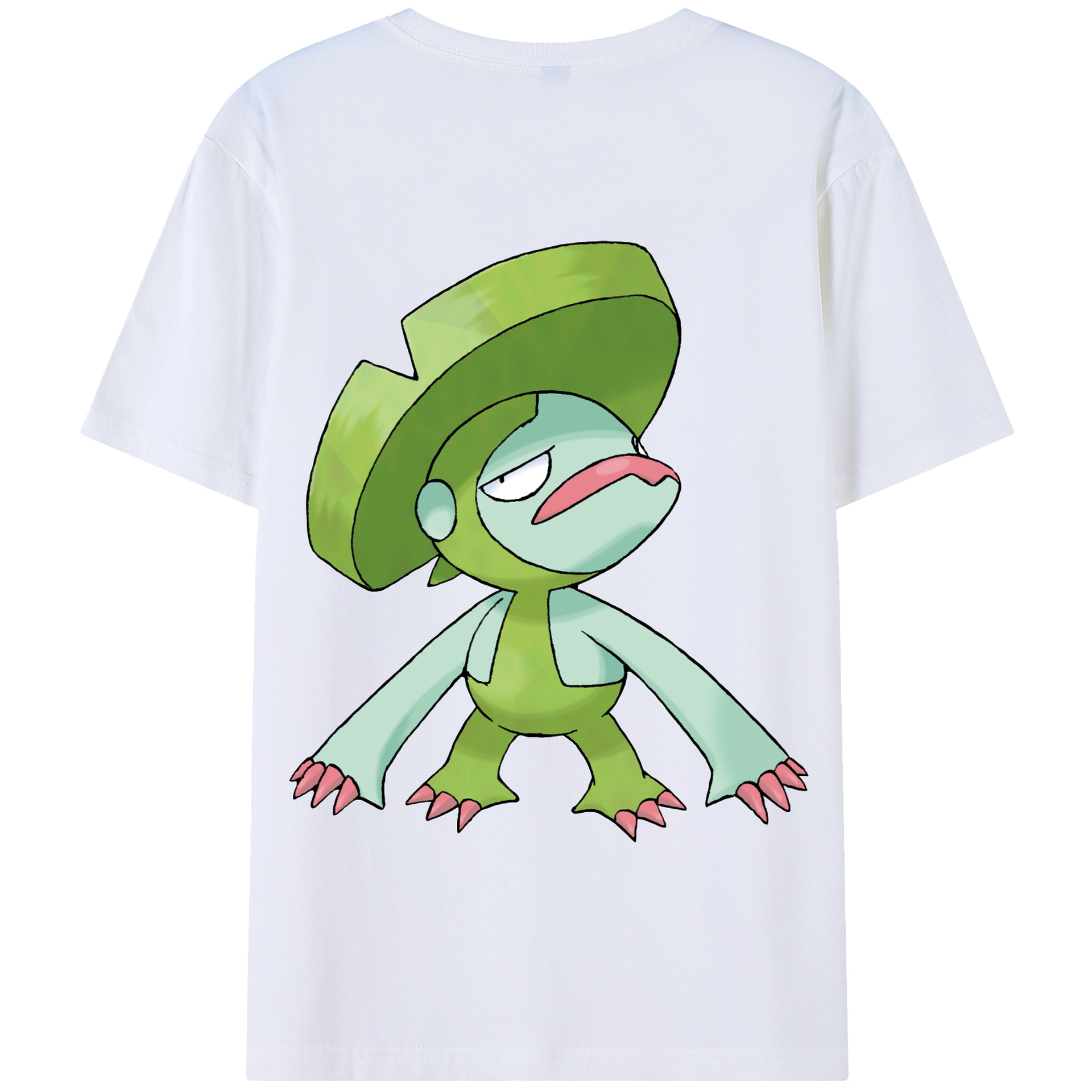 （画像用） ポケットモンスター Pokémon 綿100％半袖Tシャツ（背面プリント）