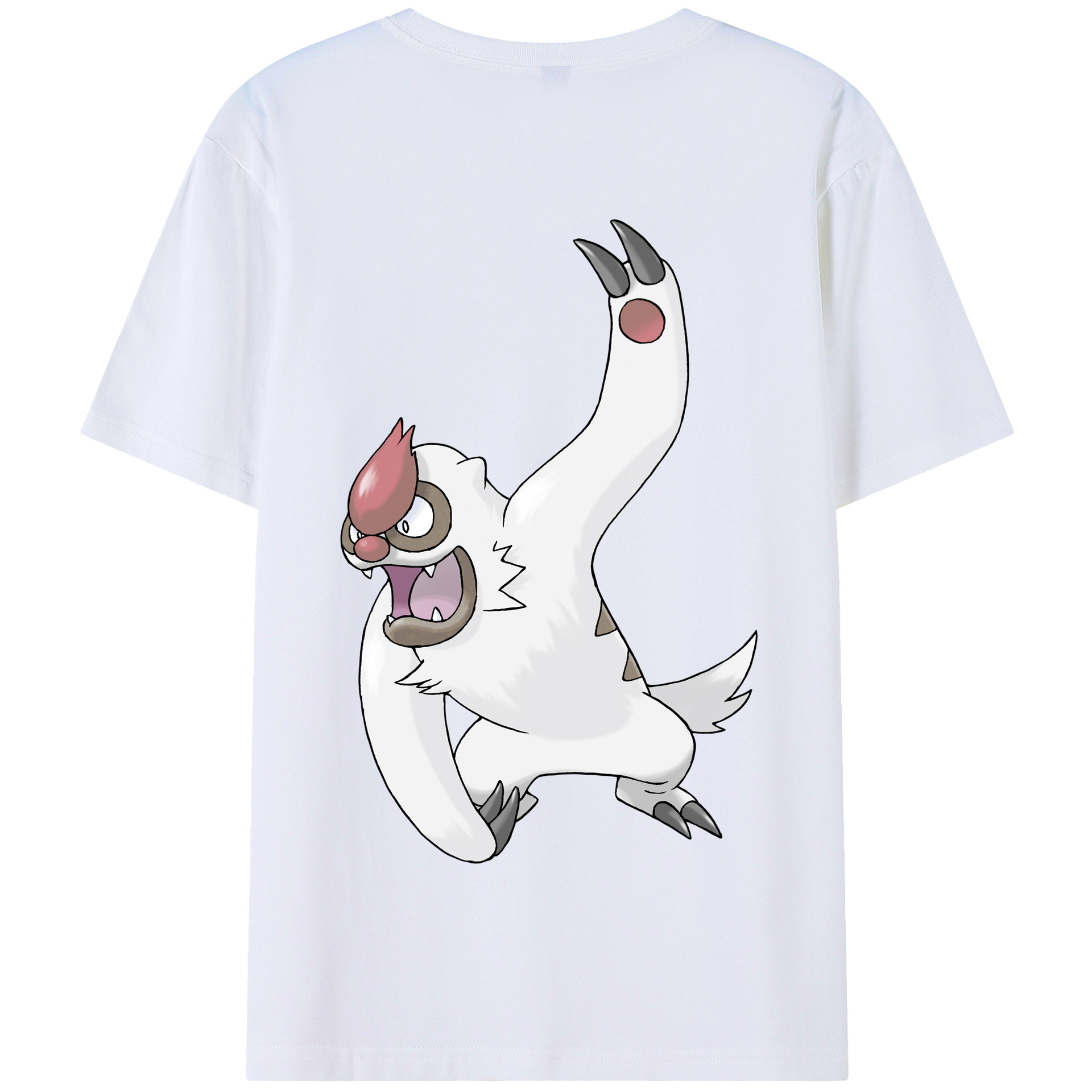 （画像用） ポケットモンスター Pokémon 綿100％半袖Tシャツ（背面プリント）