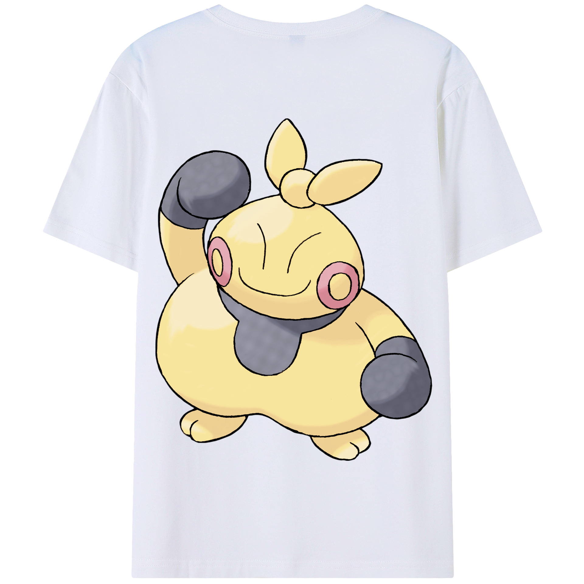 （画像用） ポケットモンスター Pokémon 綿100％半袖Tシャツ（背面プリント）